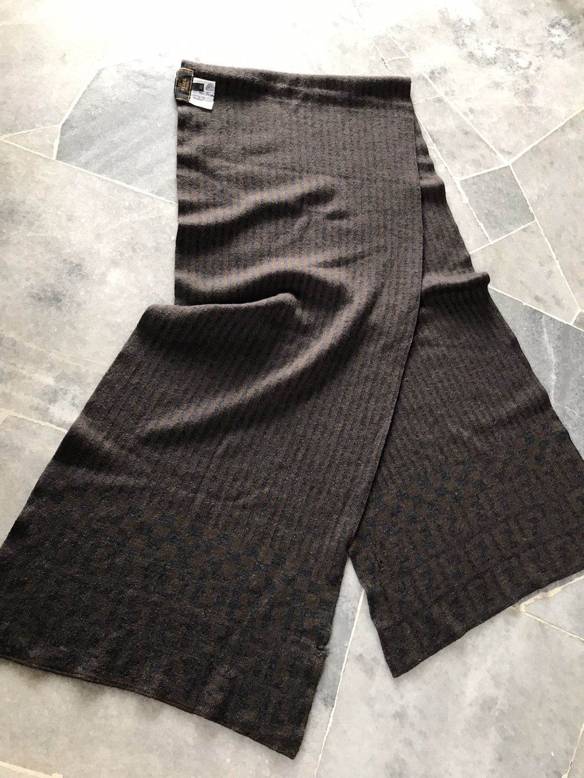 Fendi × Vintage Fendi Wool Muffler Scarf Size 42 Size ONE SIZE - 6 Thumbnail