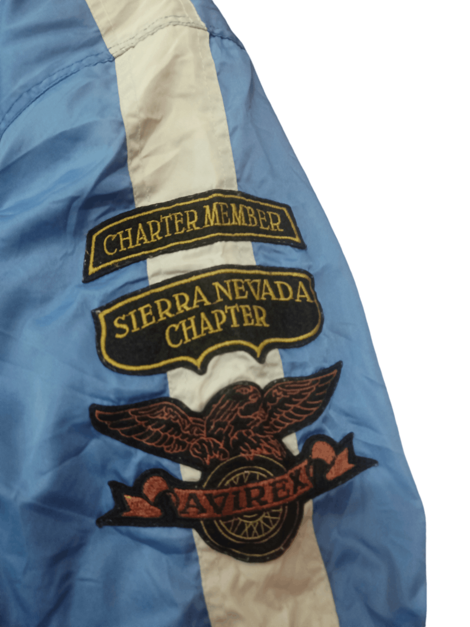 Avirex Rare Vtg Avirex USA polyester Jacket up Zipper Patches Size US M / EU 48-50 / 2 - 7 Thumbnail