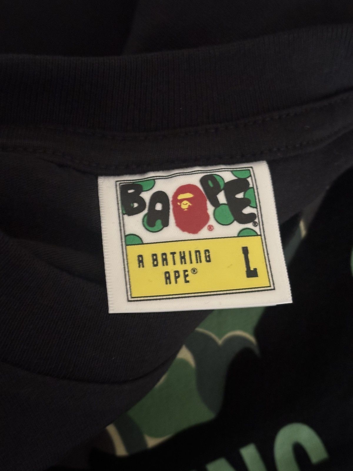 Bape Auth ape bape abc camo by bathing ape tee t shirt L new Size US L / EU 52-54 / 3 - 3 Thumbnail