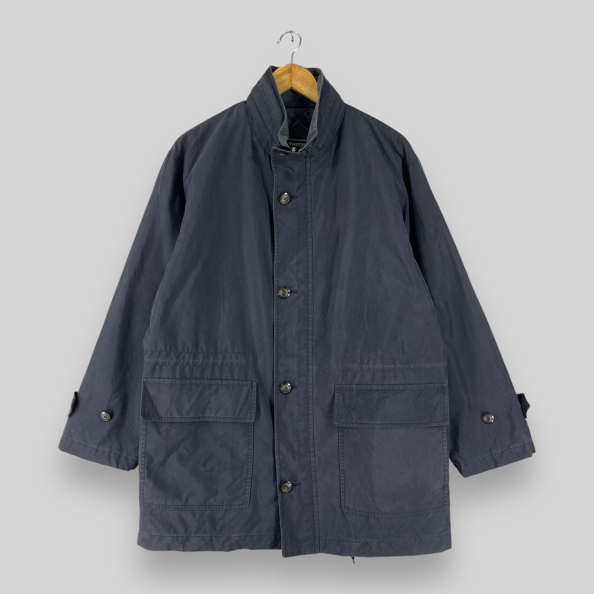 Burberry Vintage BURBERRYS Quilted Trench Coat Parka Jacket Size US M / EU 48-50 / 2 - 1 Thumbnail