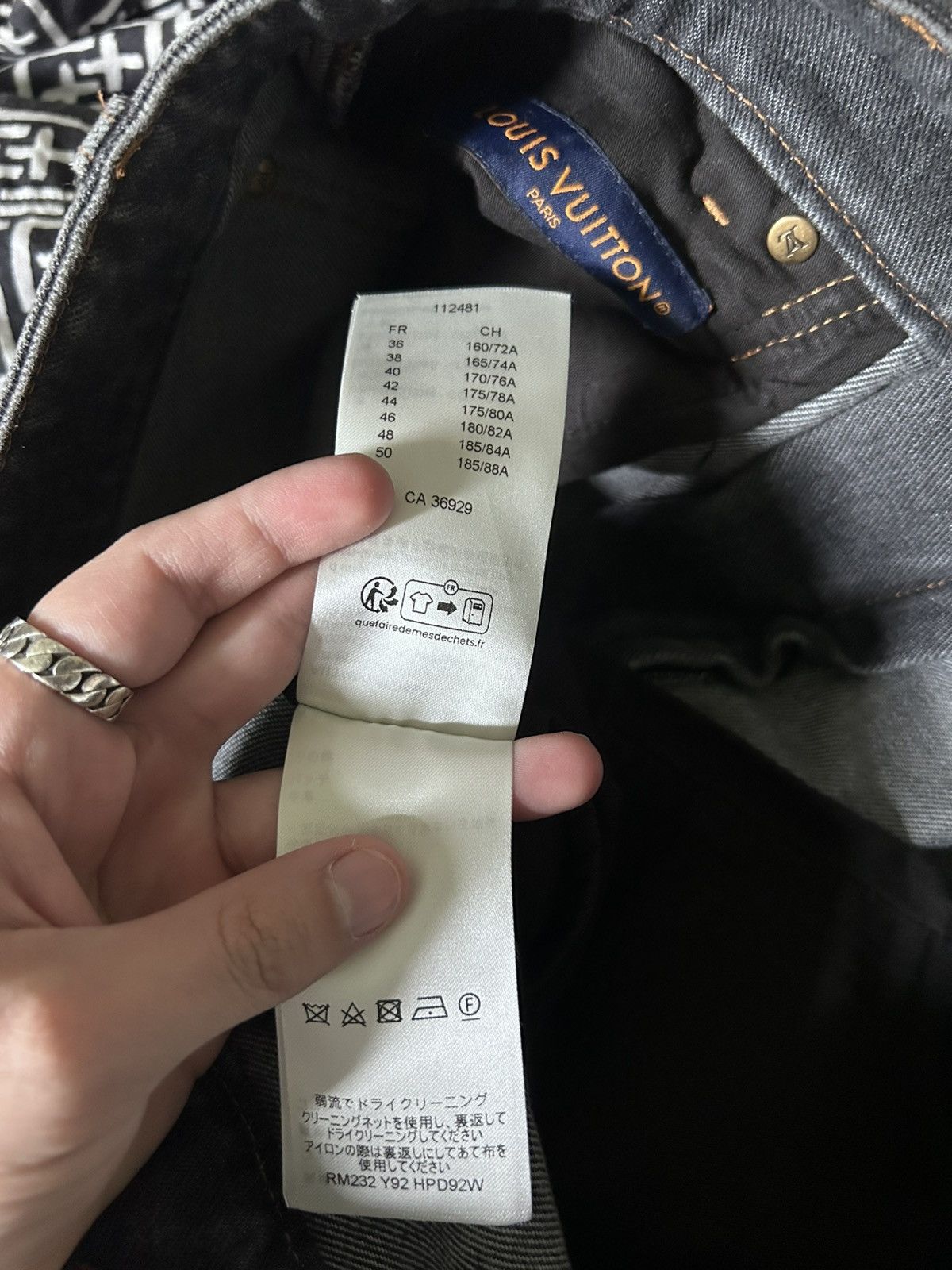 Louis Vuitton Flower Monogram Pants