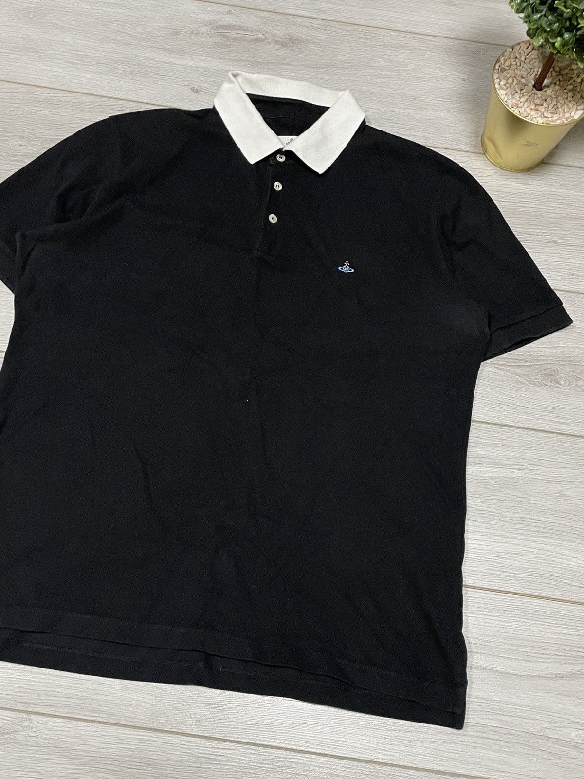 Vivienne Westwood Vivienne Westwood vintage small orb polo shirt Size US XXL / EU 58 / 5 - 2 Thumbnail