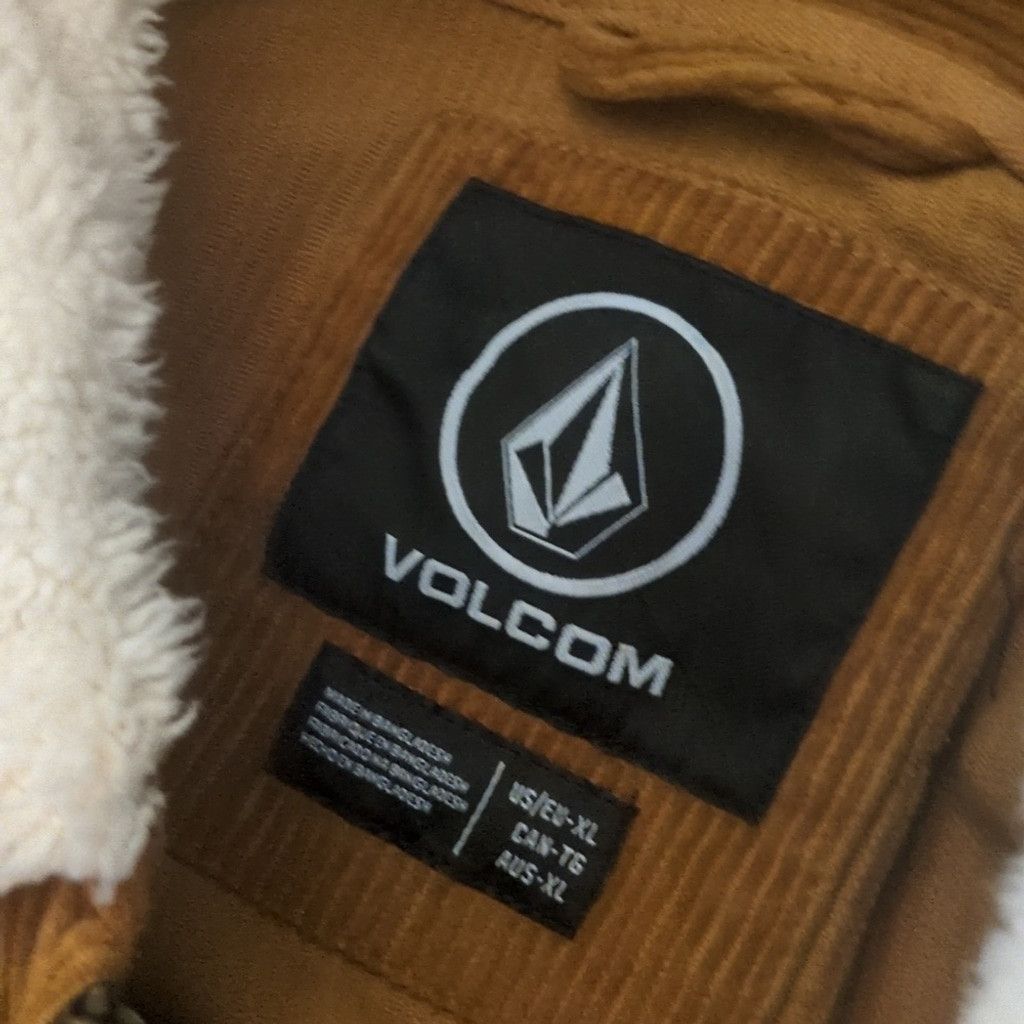 Volcom Volcolm halecrest corduroy trucker jacket size XL Size US XL / EU 56 / 4 - 5 Thumbnail