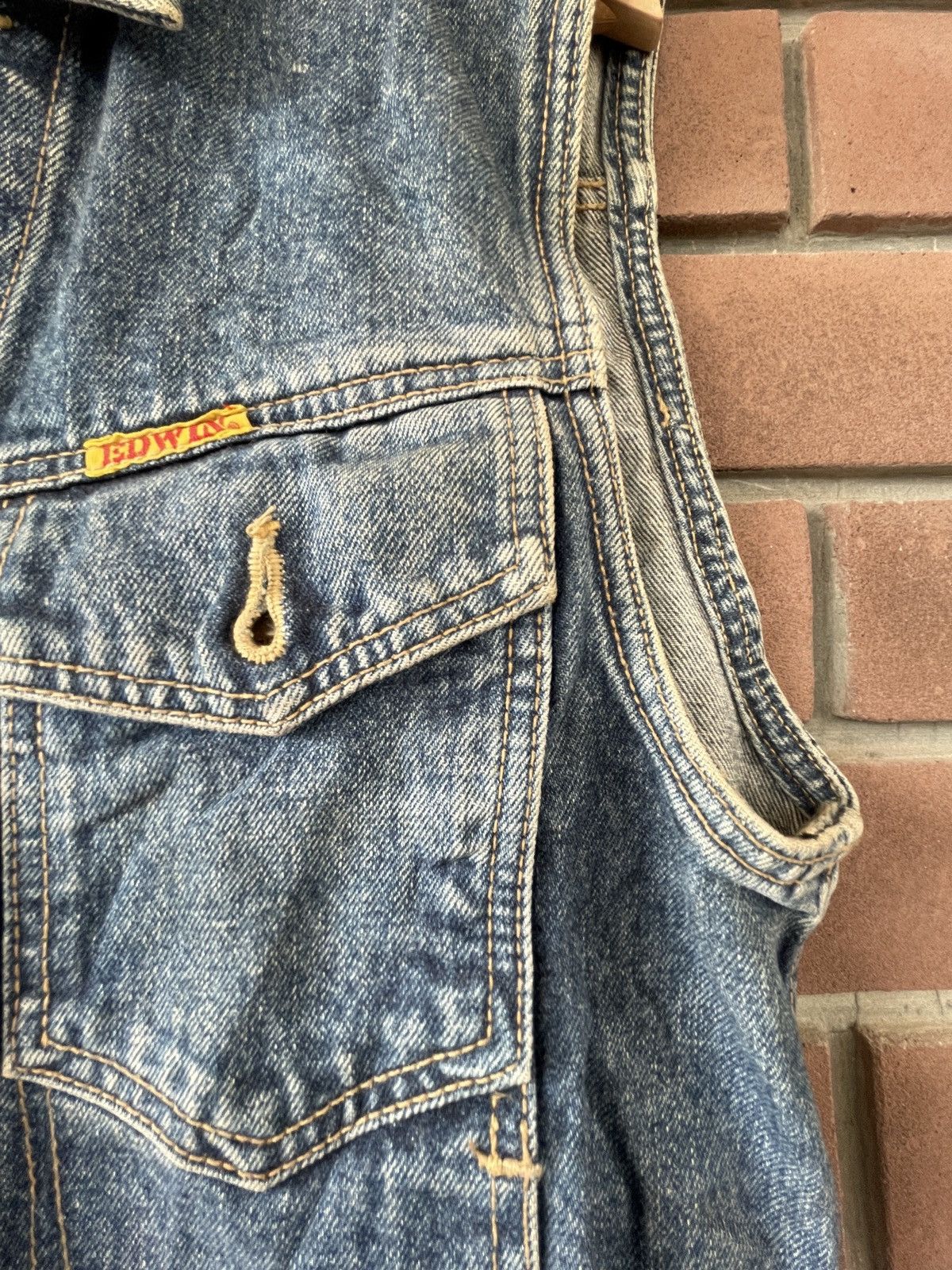 Edwin Vintage Edwin Denim Battle Jacket Size US M / EU 48-50 / 2 - 3 Thumbnail
