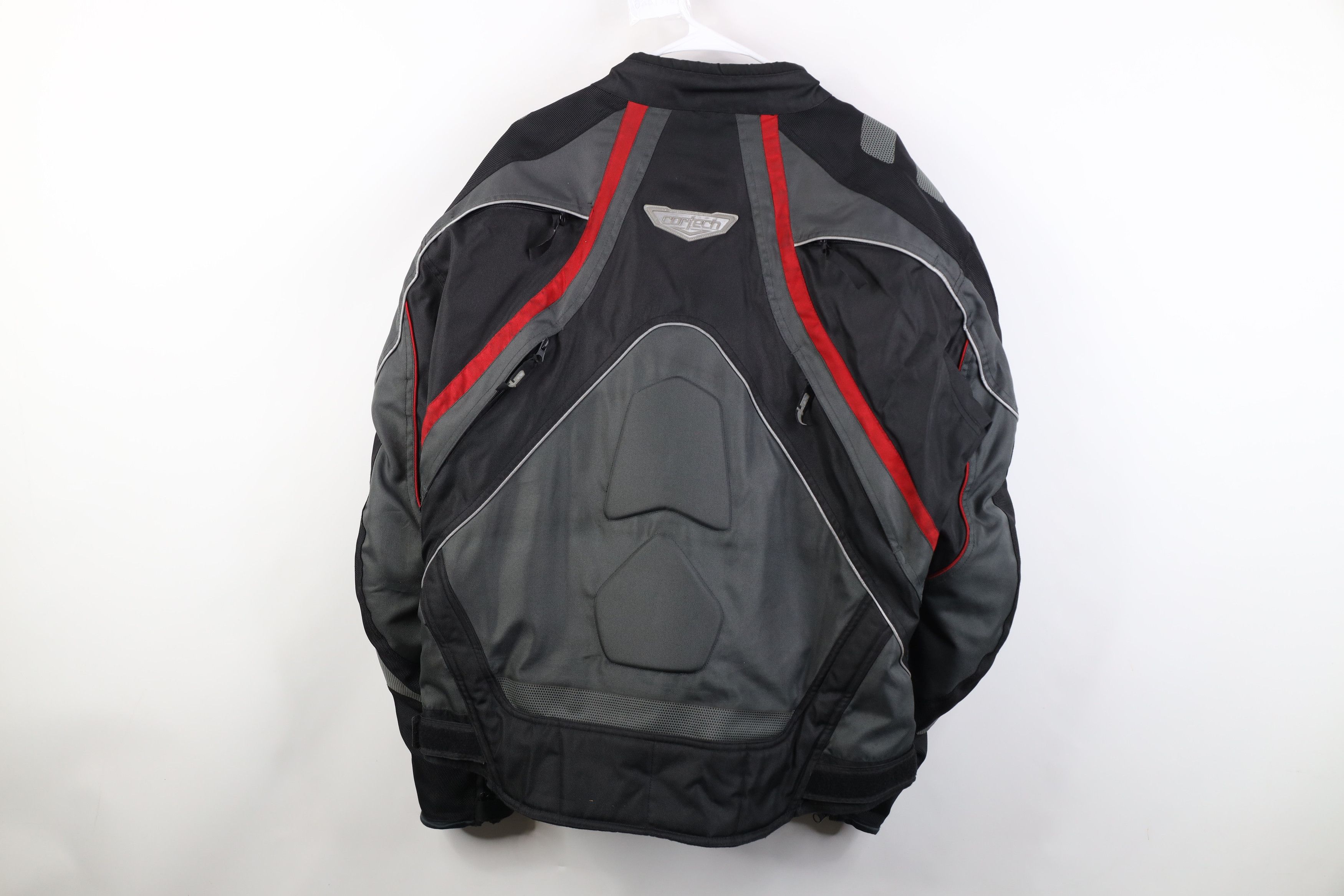 Vintage Vintage Streetwear Armored Padded Motorcycle Riding Jacket Size US XXL / EU 58 / 5 - 17 Thumbnail