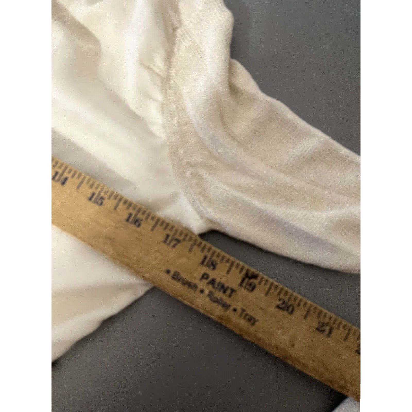 H&M H&M Linen Viscose Blend White Button Up White Long Sleeved Shirt Top Small Shirt Women Button-Up Viscose Linen White Basic All Seasons Casual Workwear Size S / US 4 / IT 40 - 6 Thumbnail