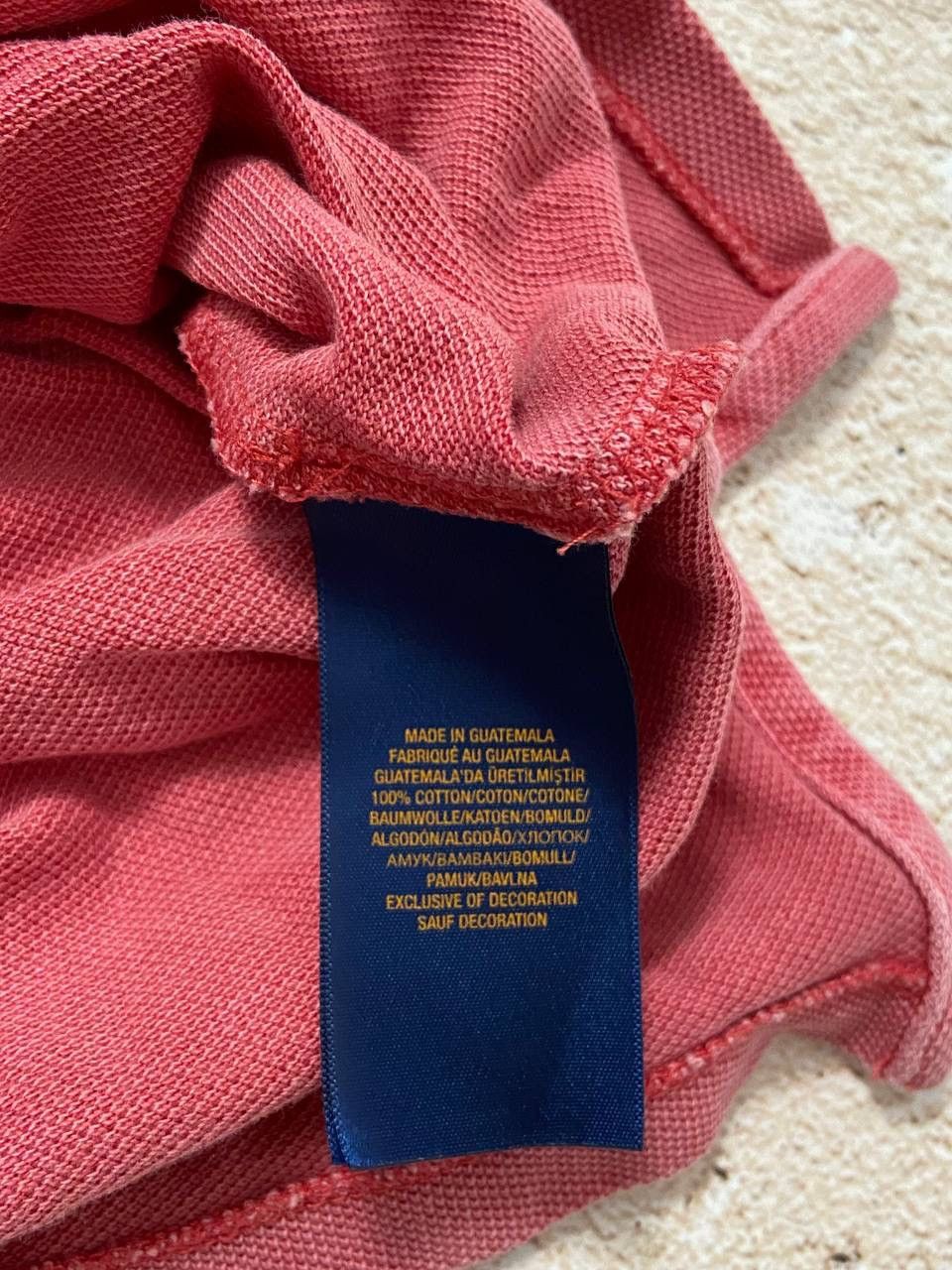 Japanese Brand × Polo Ralph Lauren Polo Ralph Lauren distressed faded rugby polo Size US S / EU 44-46 / 1 - 7 Thumbnail