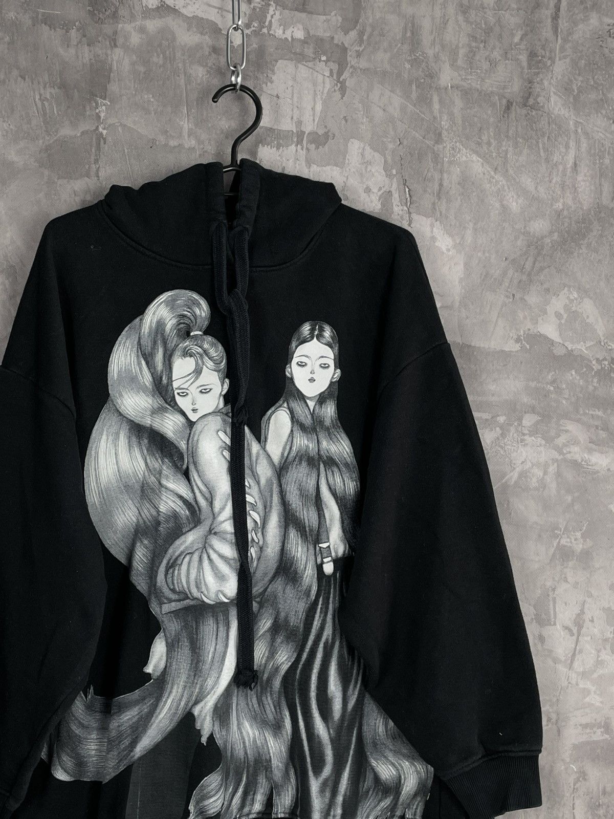 Designer × Zara Laura Laine X Zara Graphic Hoodie Size L / US 10 / IT 46 - 4 Thumbnail