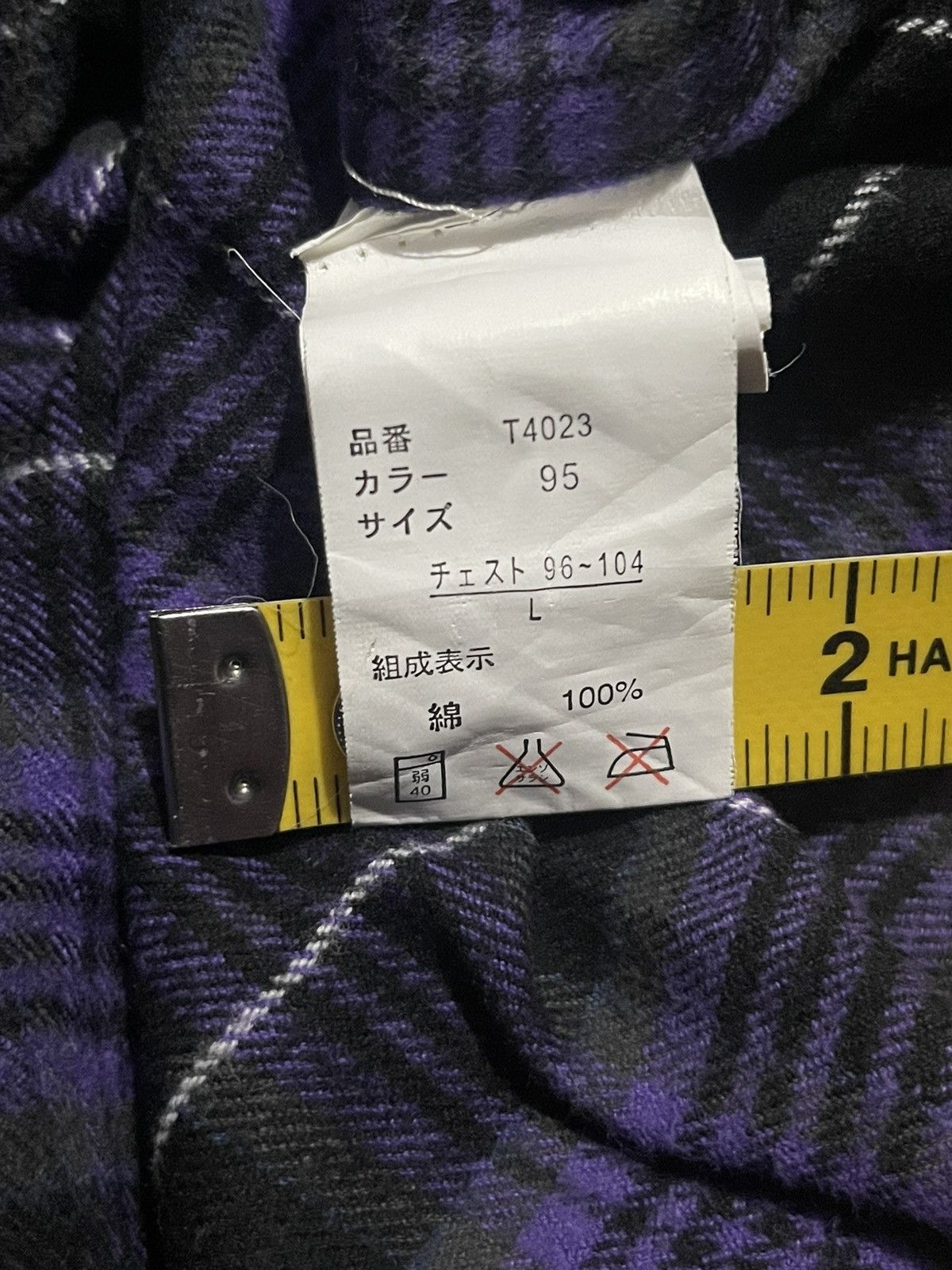 semanticdesign Y2K SEMANTIC DESIGN long sleeve shirt with checkered motif Size US L / EU 52-54 / 3 - 6 Thumbnail