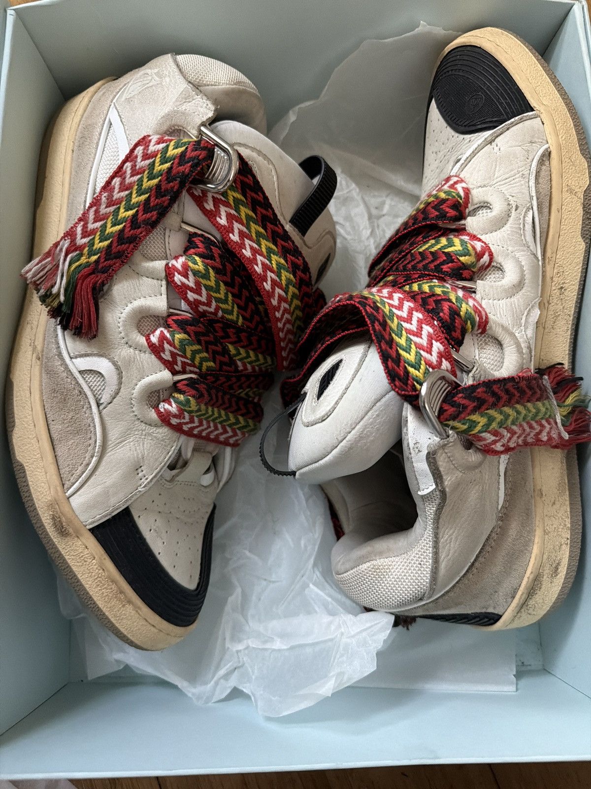 Lanvin Lanvin Curb Sneakers Size US 15 / EU 48 - 2 Thumbnail