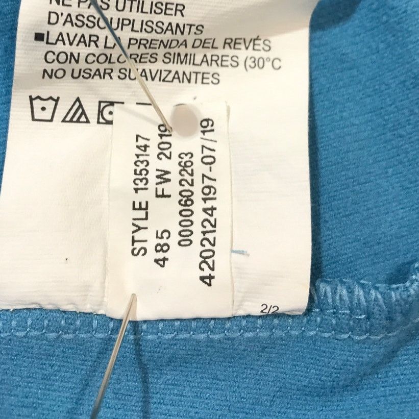 Under Armour Under Armour Cold Gear Blue Half Zip Fitted Activewear Top S Size S / US 4 / IT 40 - 5 Thumbnail