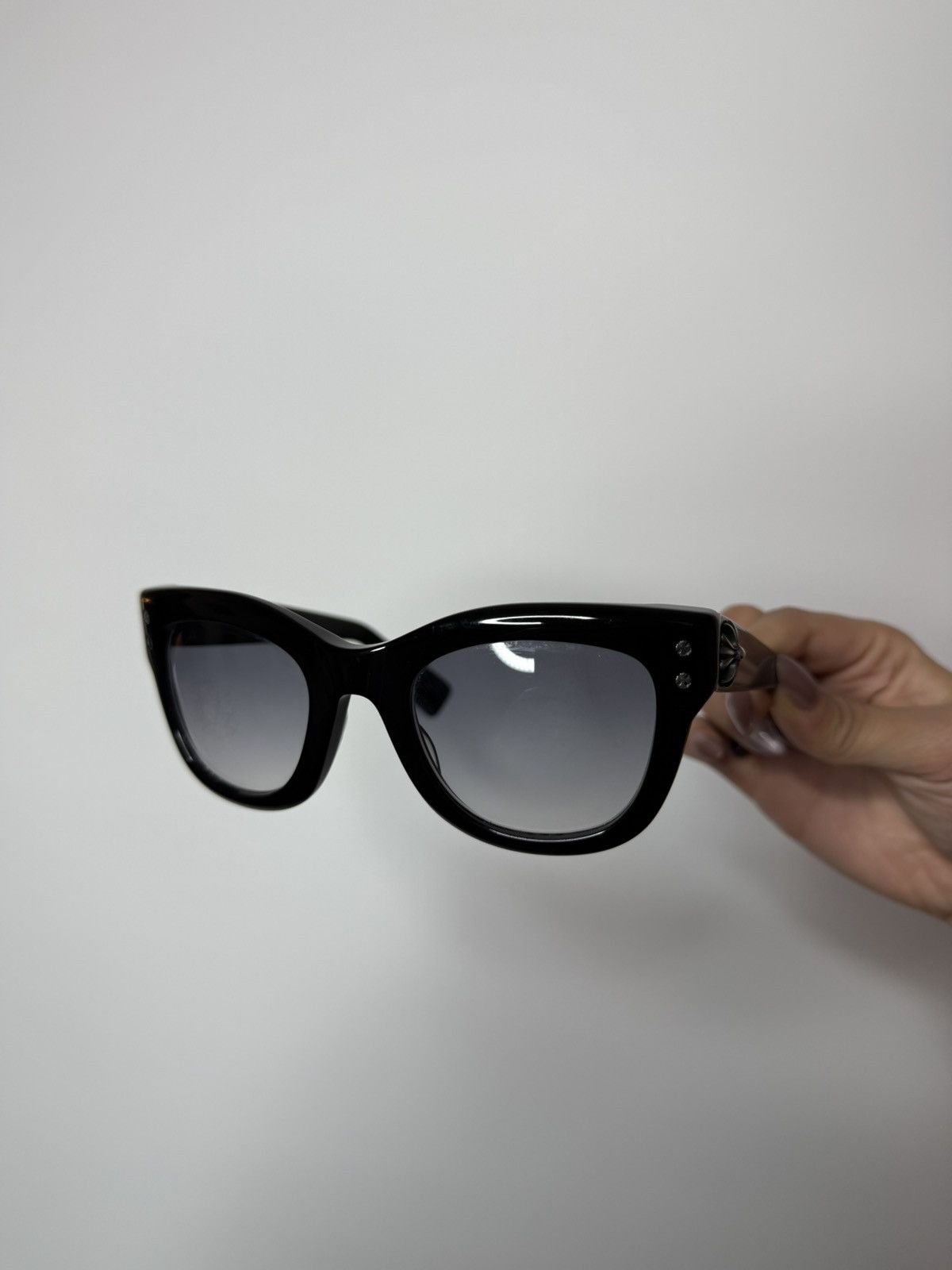 Chrome Hearts CHROME HEARTS TEAR DROP JONNY II SUNGLASSES Size ONE SIZE - 2 Thumbnail