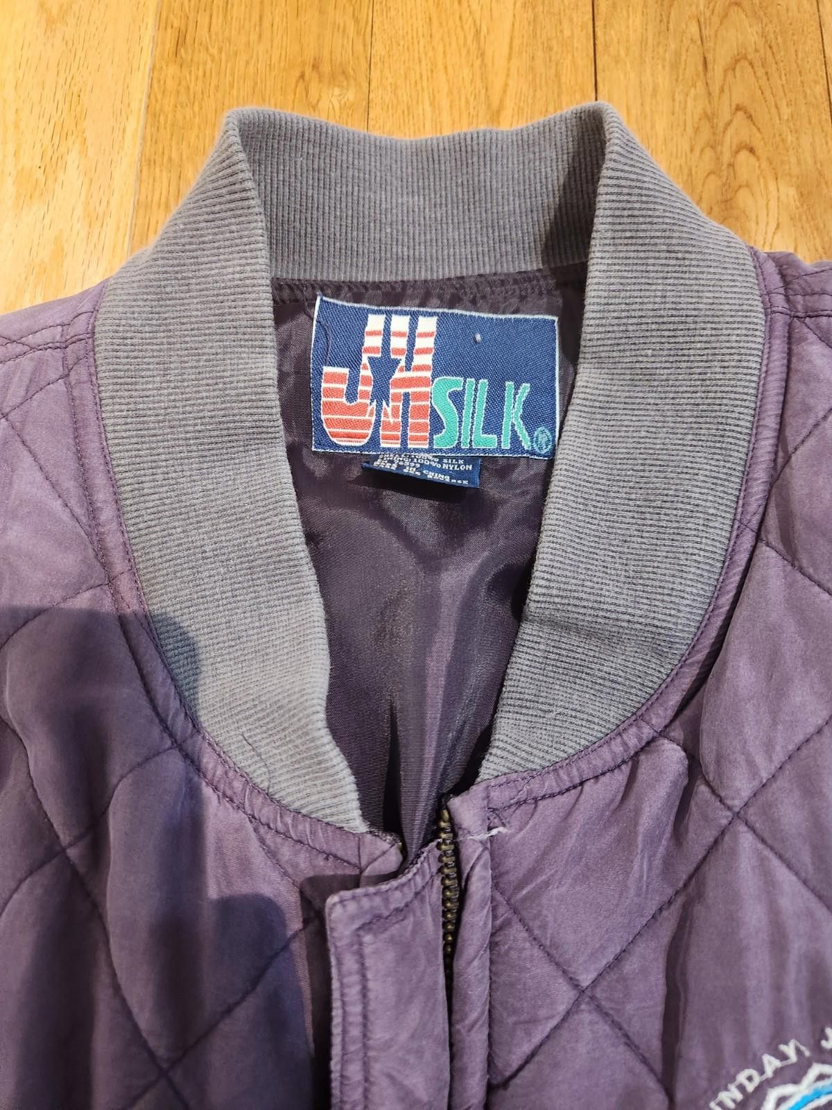 Designer Vintage Super Bowl XXVIII GA Dome Atlanta Bomber Jacket L Size ONE SIZE - 3 Thumbnail