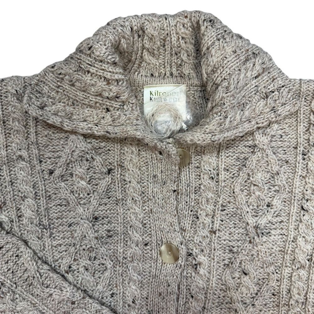 Other New Kilronan Knitwear Cable Knit Wool Cardigan Made In Irel Size S / US 4 / IT 40 - 6 Thumbnail