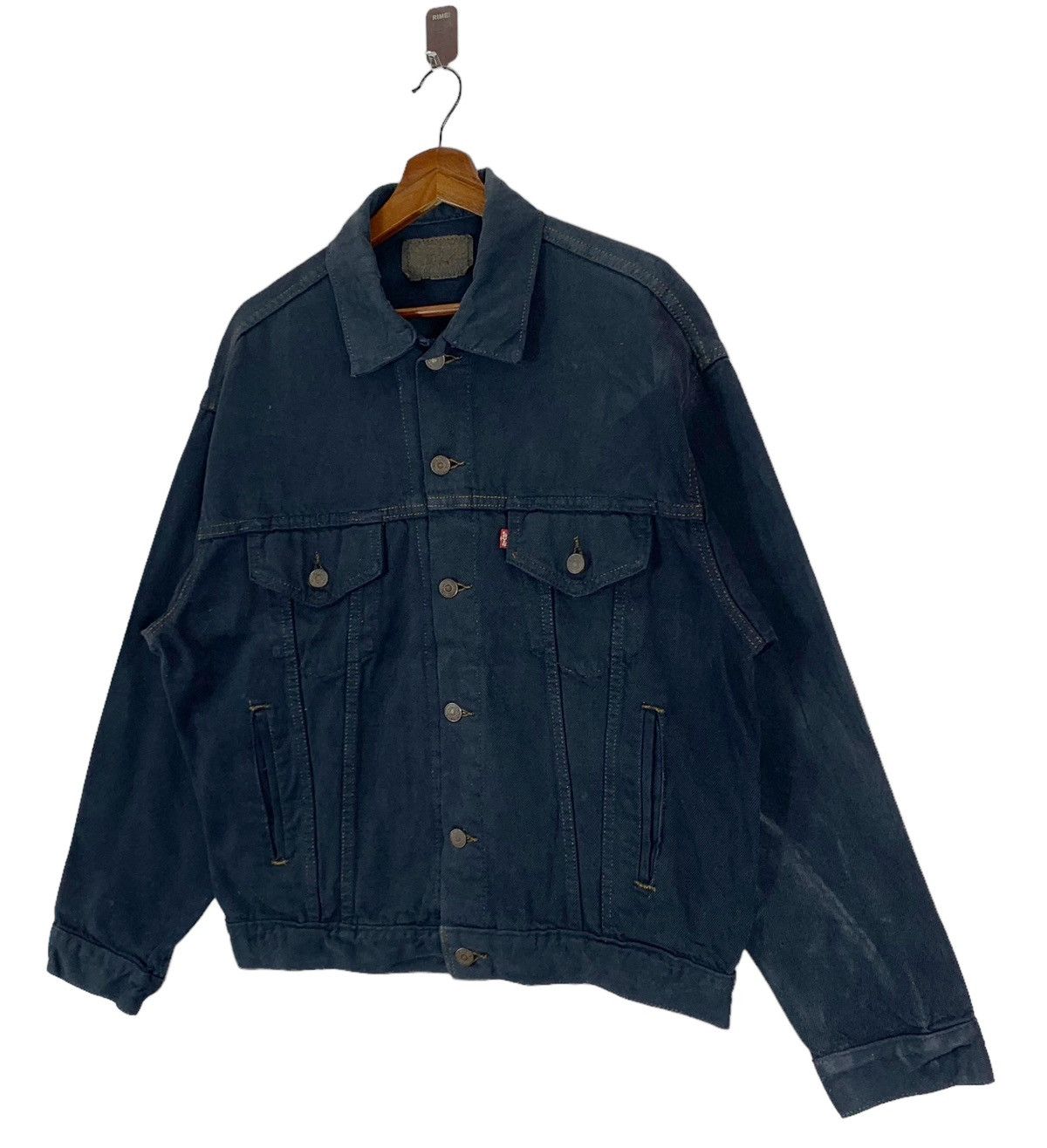 Levi's 🔥🔥 VINTAGE LEVIS DENIM TRUCKERS JACKET Size US M / EU 48-50 / 2 - 2 Thumbnail