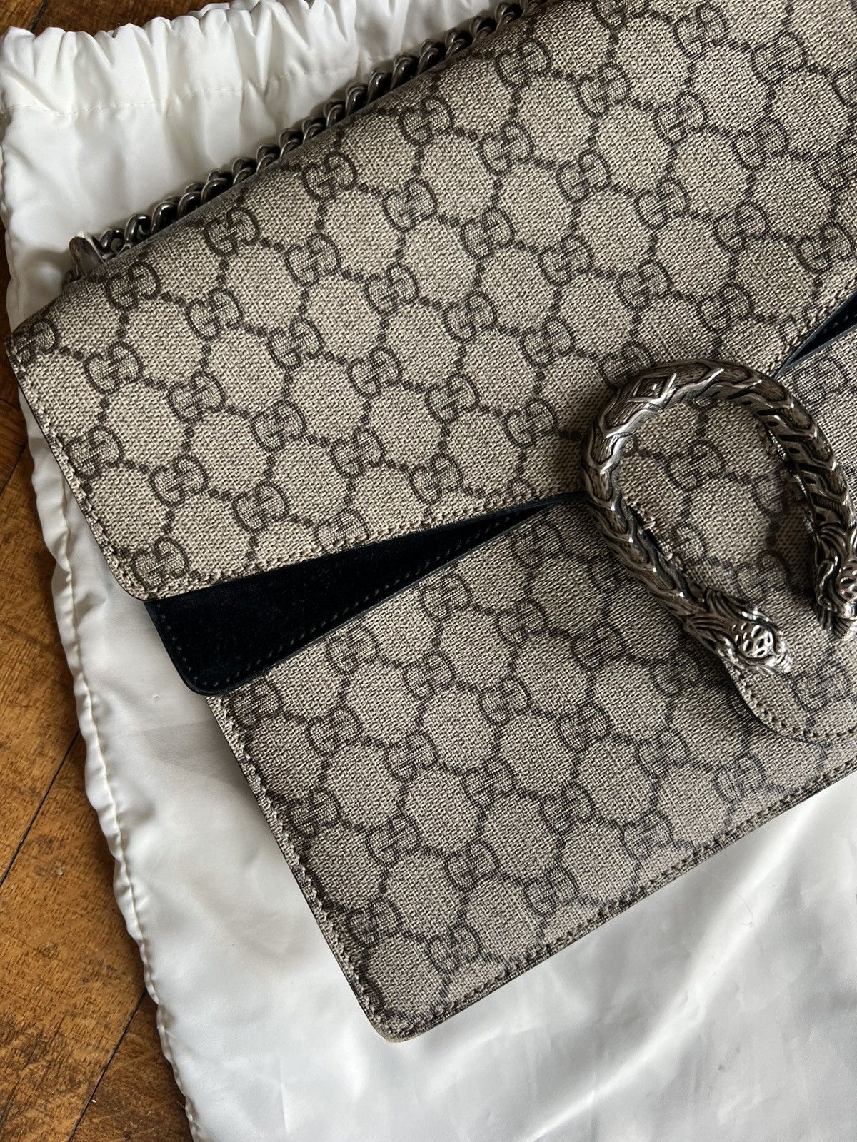 Gucci Gucci Dyonisus logo & black bag - Large Size ONE SIZE - 2 Thumbnail