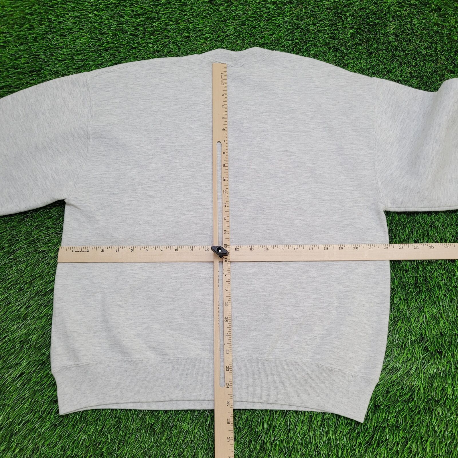 Russell Athletic Vintage 80s Murphy High-School Sweatshirt Large 22x25 Gray Size US L / EU 52-54 / 3 - 4 Thumbnail