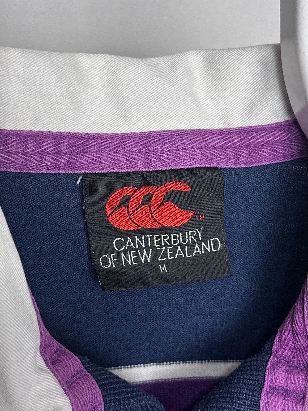 Canterbury of New Zealand Scotland Rugby Union 2001/02 Shirt Jersey Canterbury Size M Size US M / EU 48-50 / 2 - 6 Thumbnail