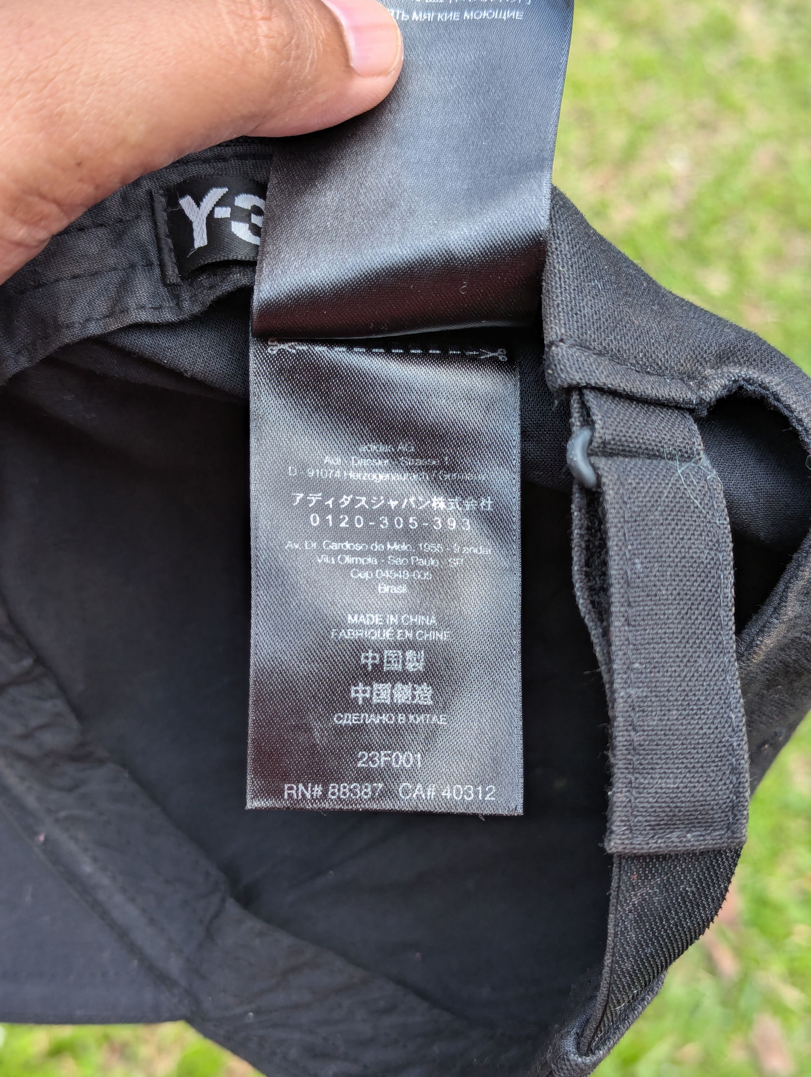 Adidas × Y-3 🔥FREE SHIPPING🔥DISTRESSED Y-3 Yohji Yamamoto Baseball Cap Size ONE SIZE - 9 Thumbnail