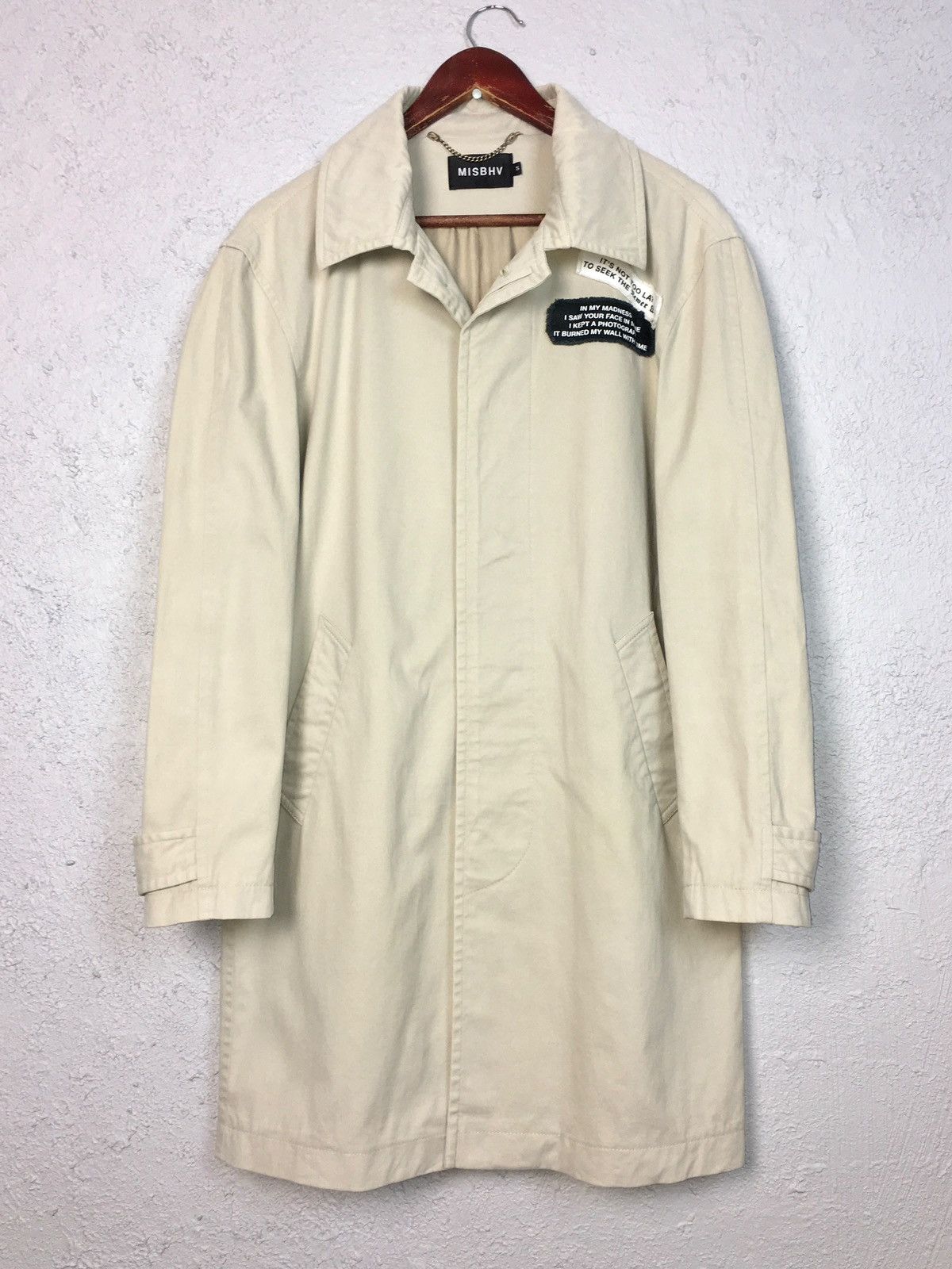Misbhv coat MISBHV mac trench jacket y2k vintage streetwear casual Size US S / EU 44-46 / 1 - 1 Thumbnail
