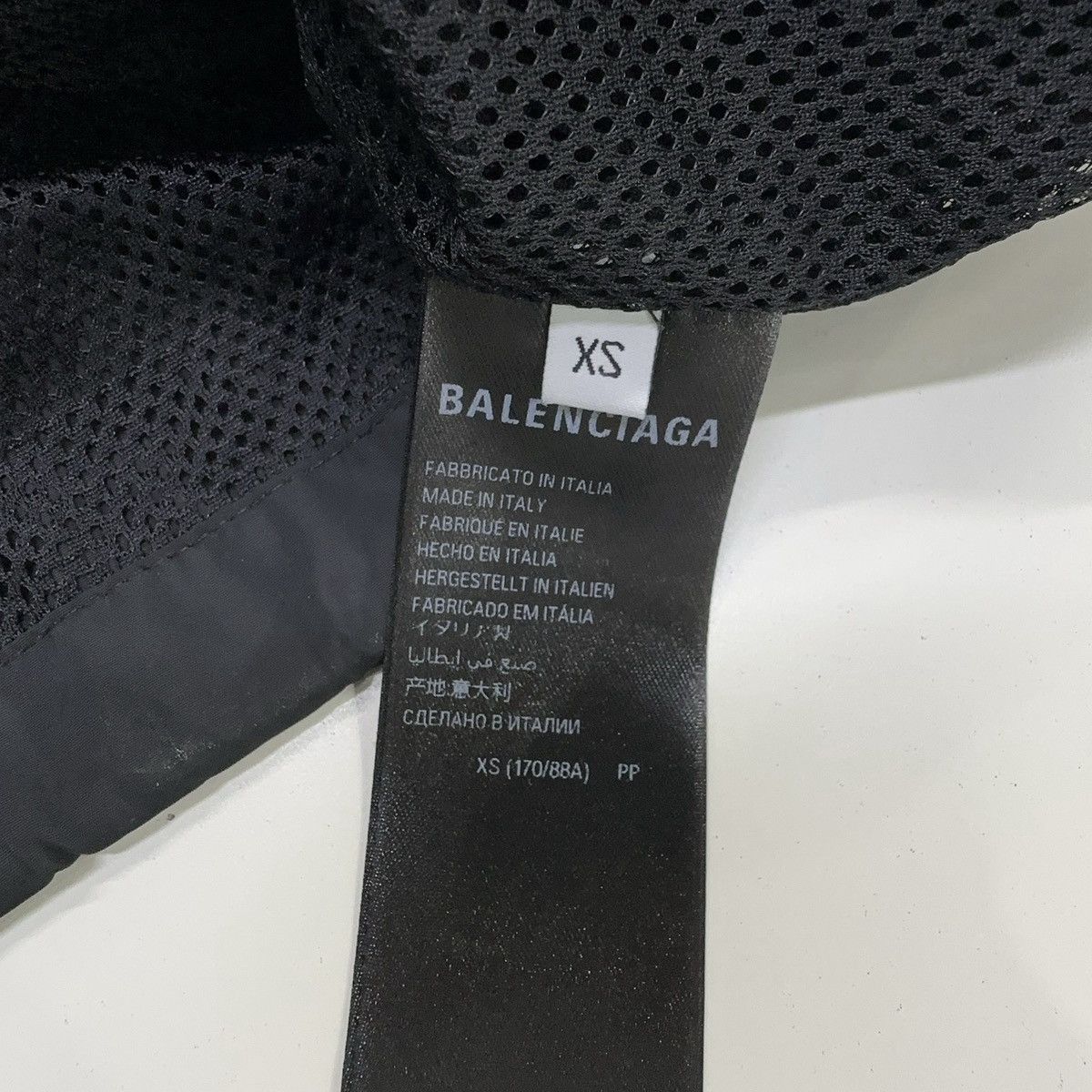 Balenciaga Balenciaga Oversized Logo-Print Colour-Block Jacket Size US XS / EU 42 / 0 - 5 Thumbnail