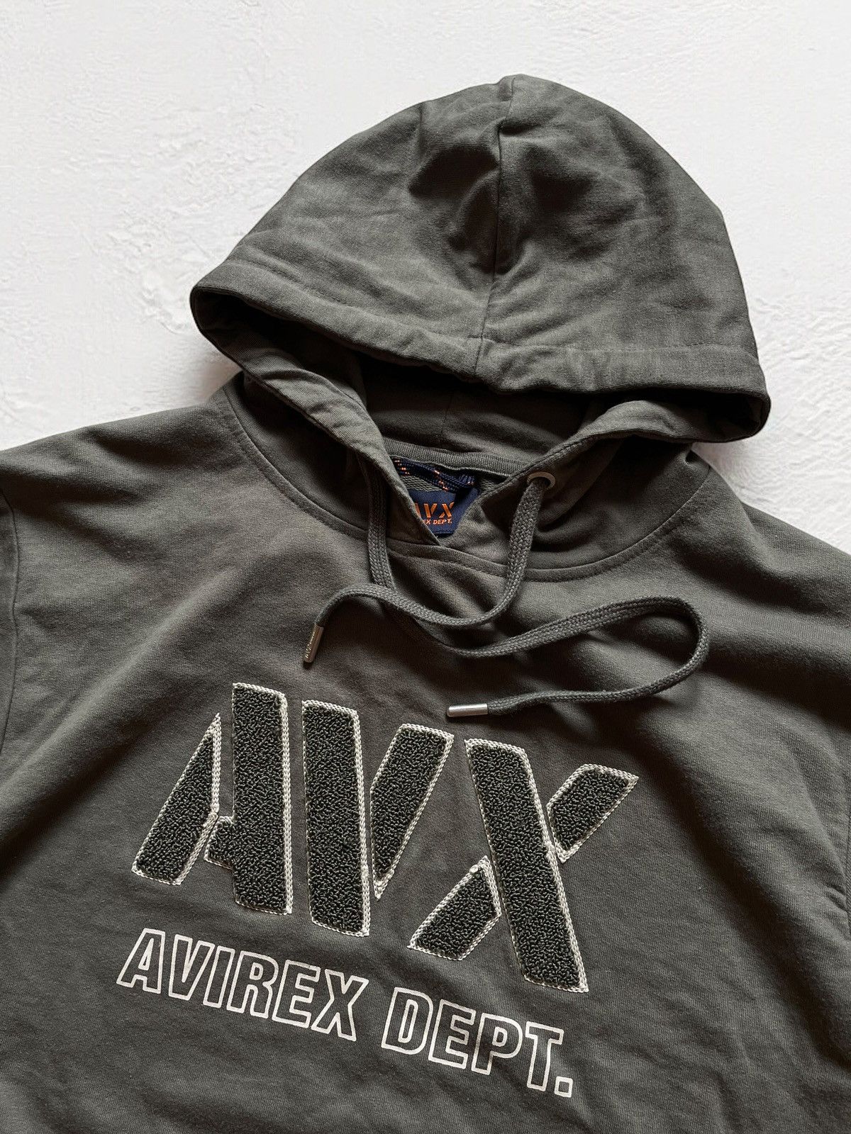 Avirex × Designer OFFER!🫵🏻 AVIREX VINTAGE MILITARY HOODIE BROWN TACTICAL ALPHA Size US L / EU 52-54 / 3 - 4 Thumbnail