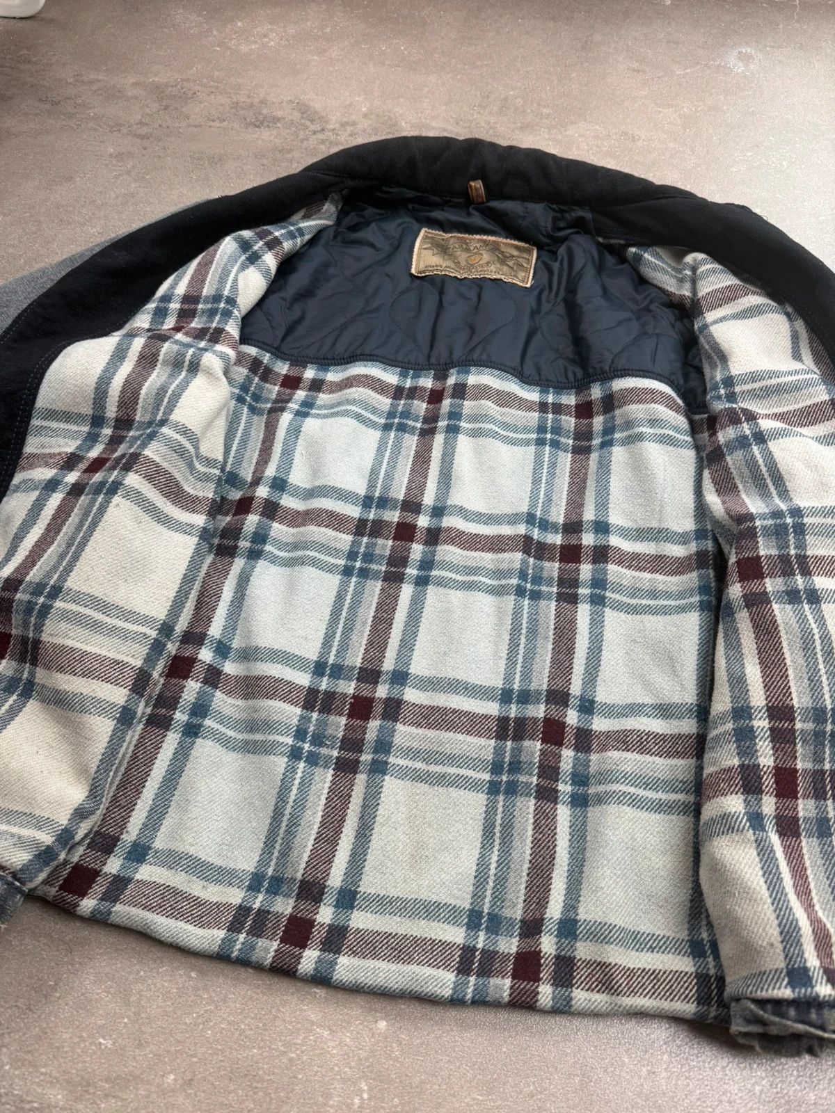 Armani Armani denim jacket vintage 1980s work wear made in Italy Size US L / EU 52-54 / 3 - 9 Thumbnail