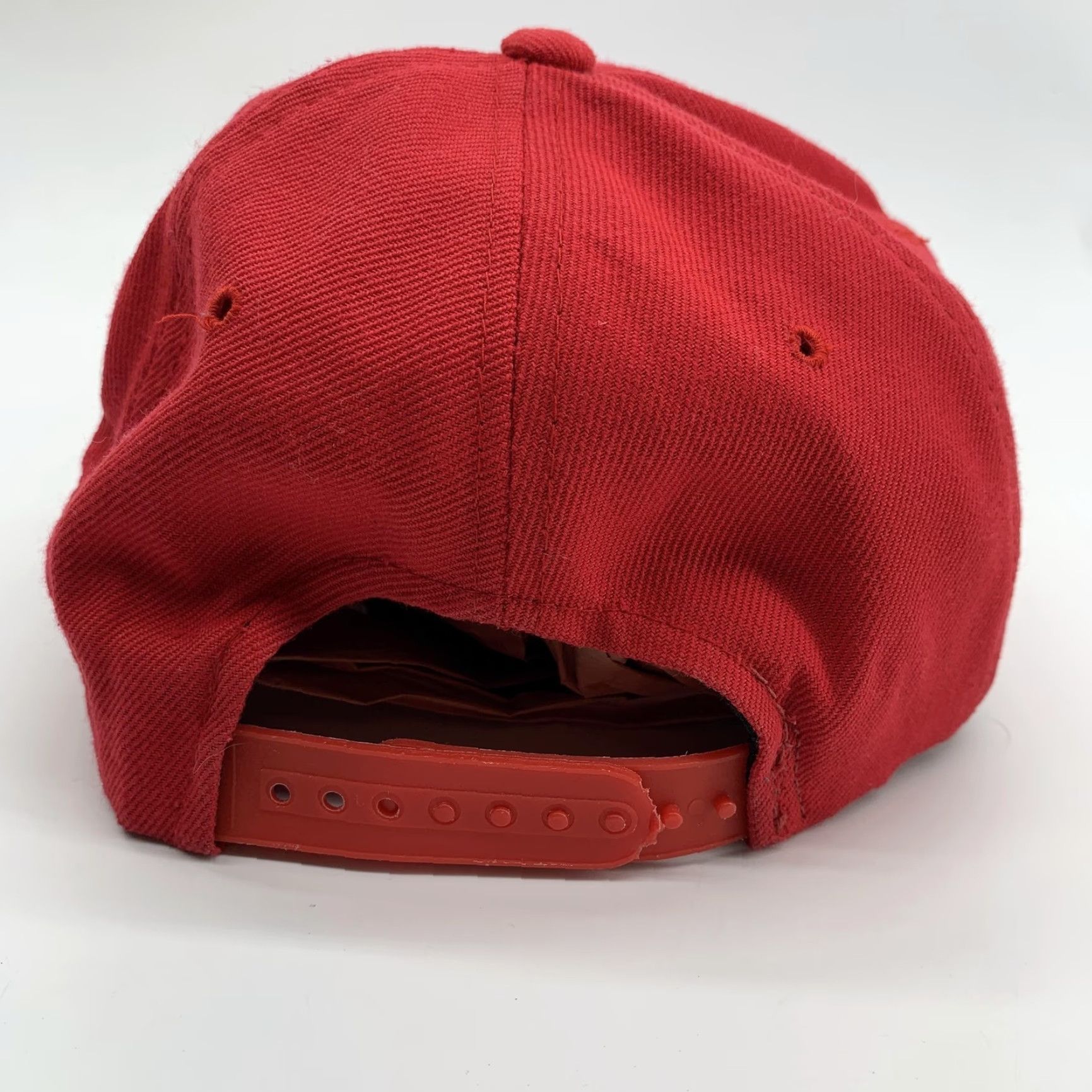 Logo 7 Sector 9 Hat Snap Back Mens Red Twill One Size Embroidered Logo Skateboard Size ONE SIZE - 6 Thumbnail