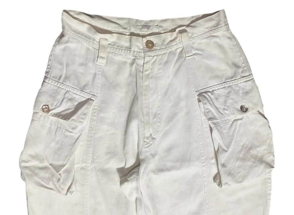 Yohji Yamamoto 2000s Y's Wide Tapered Cargo Pants Size US 29 - 3 Thumbnail