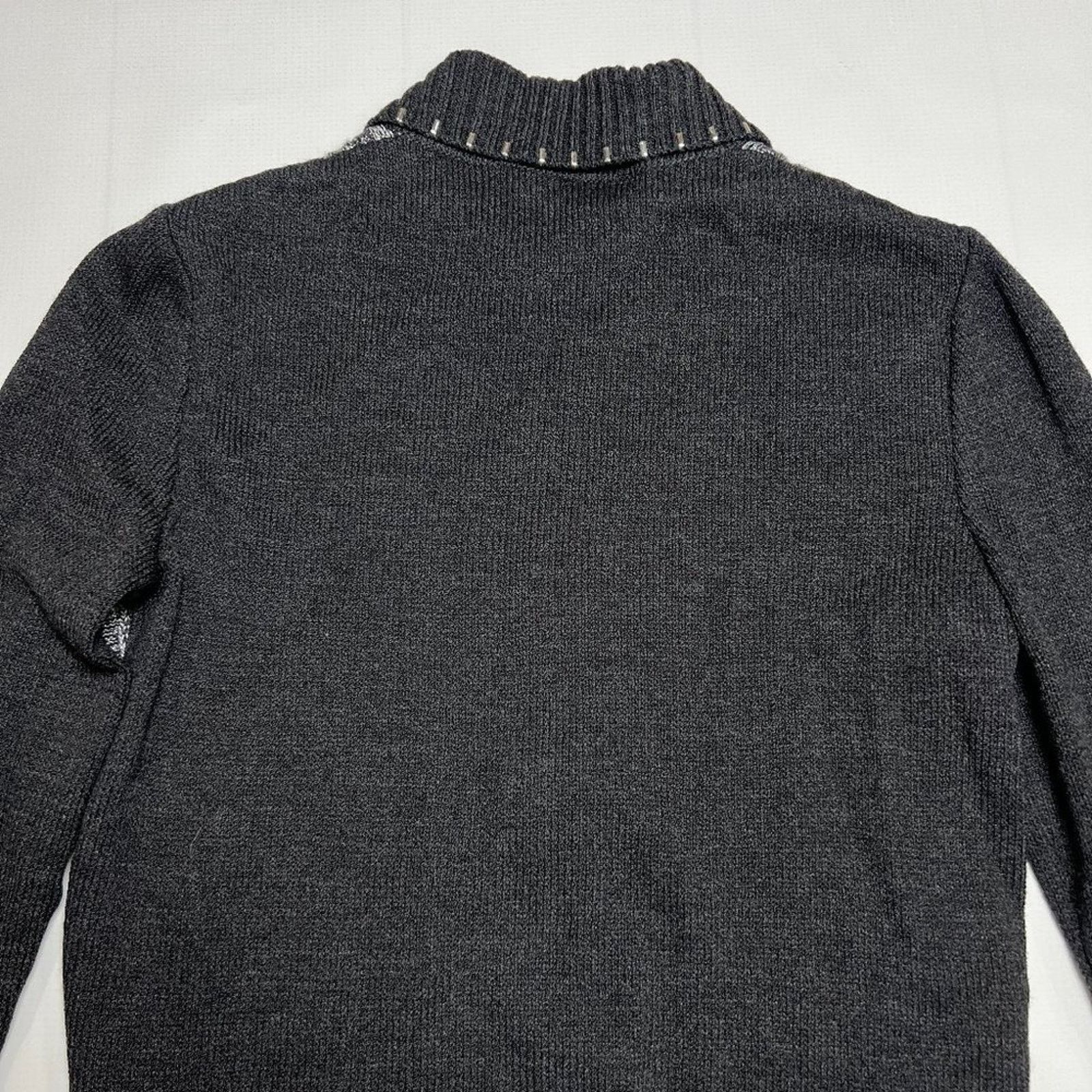Other St. John Sport Marie Gray Wool Cardigan Studded S Size S / US 4 / IT 40 - 10 Thumbnail