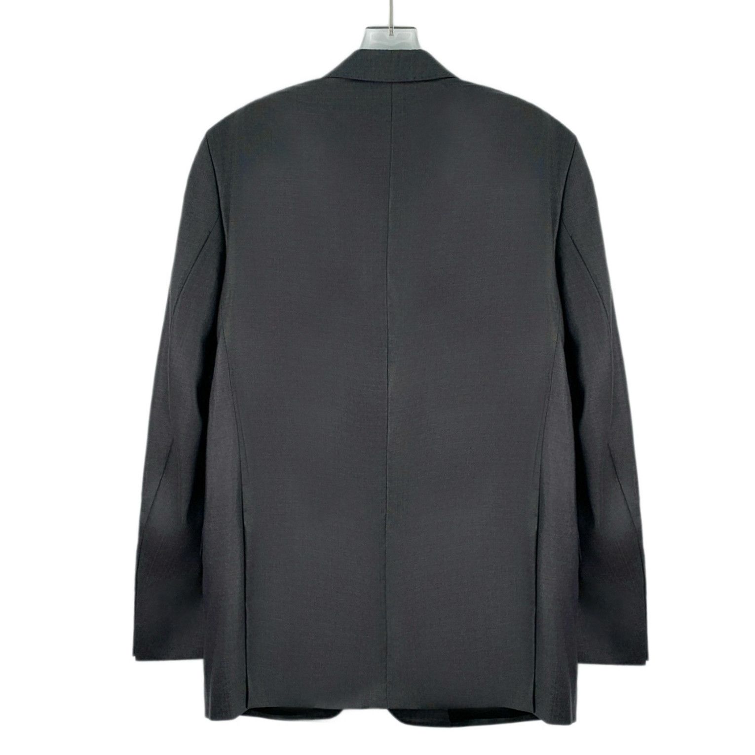 Versace Versace Wool Blazer Dark Grey (54) Size 54R - 2 Thumbnail
