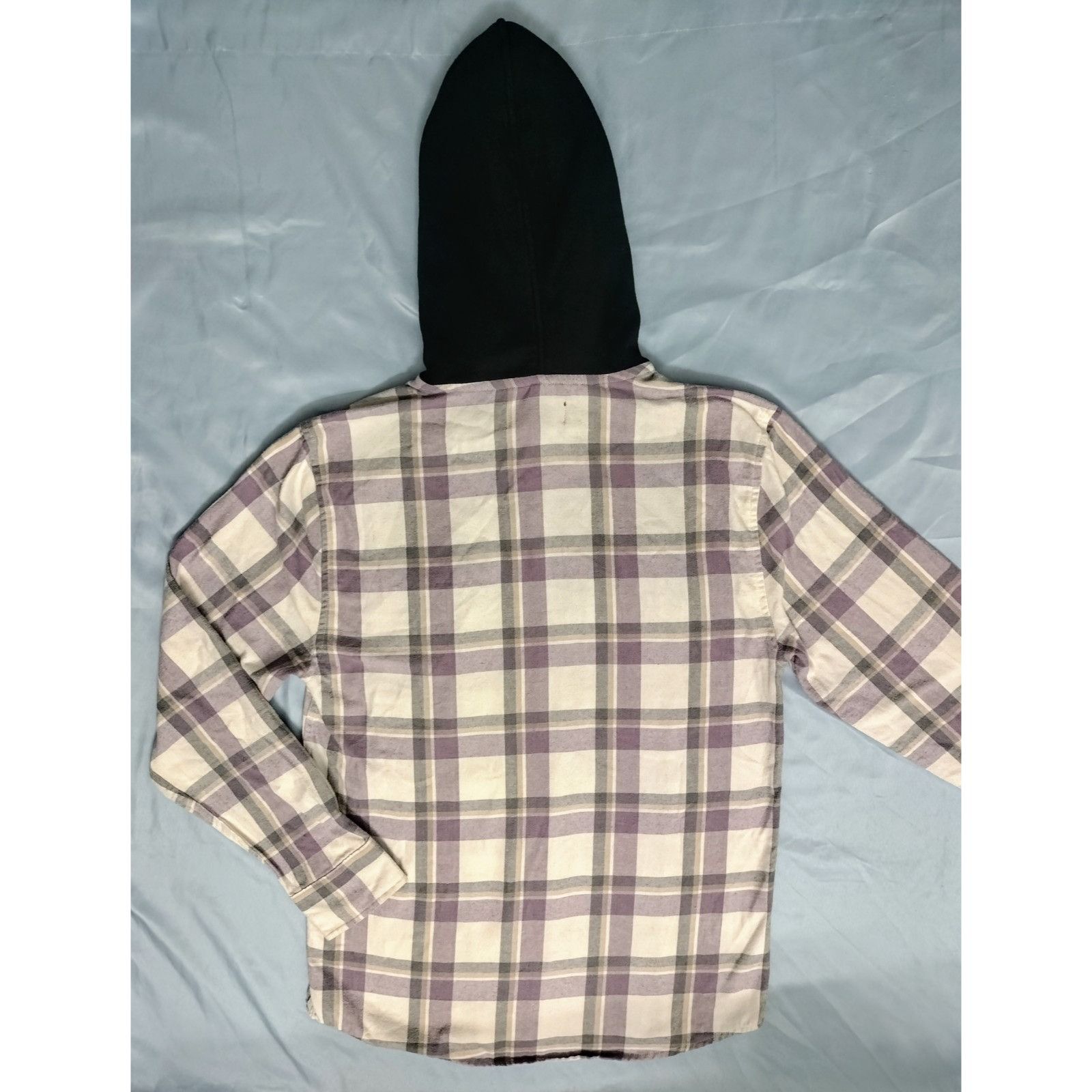 Other NoBo Mens Small Button Up Flannel Hooded Shacket Shirt Plaid Size US S / EU 44-46 / 1 - 10 Thumbnail