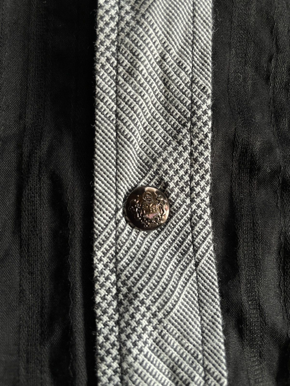 If Six Was Nine 2000s Japanese archive Vkei Gothic Button Hooded Shirts Y2K Size US S / EU 44-46 / 1 - 7 Thumbnail