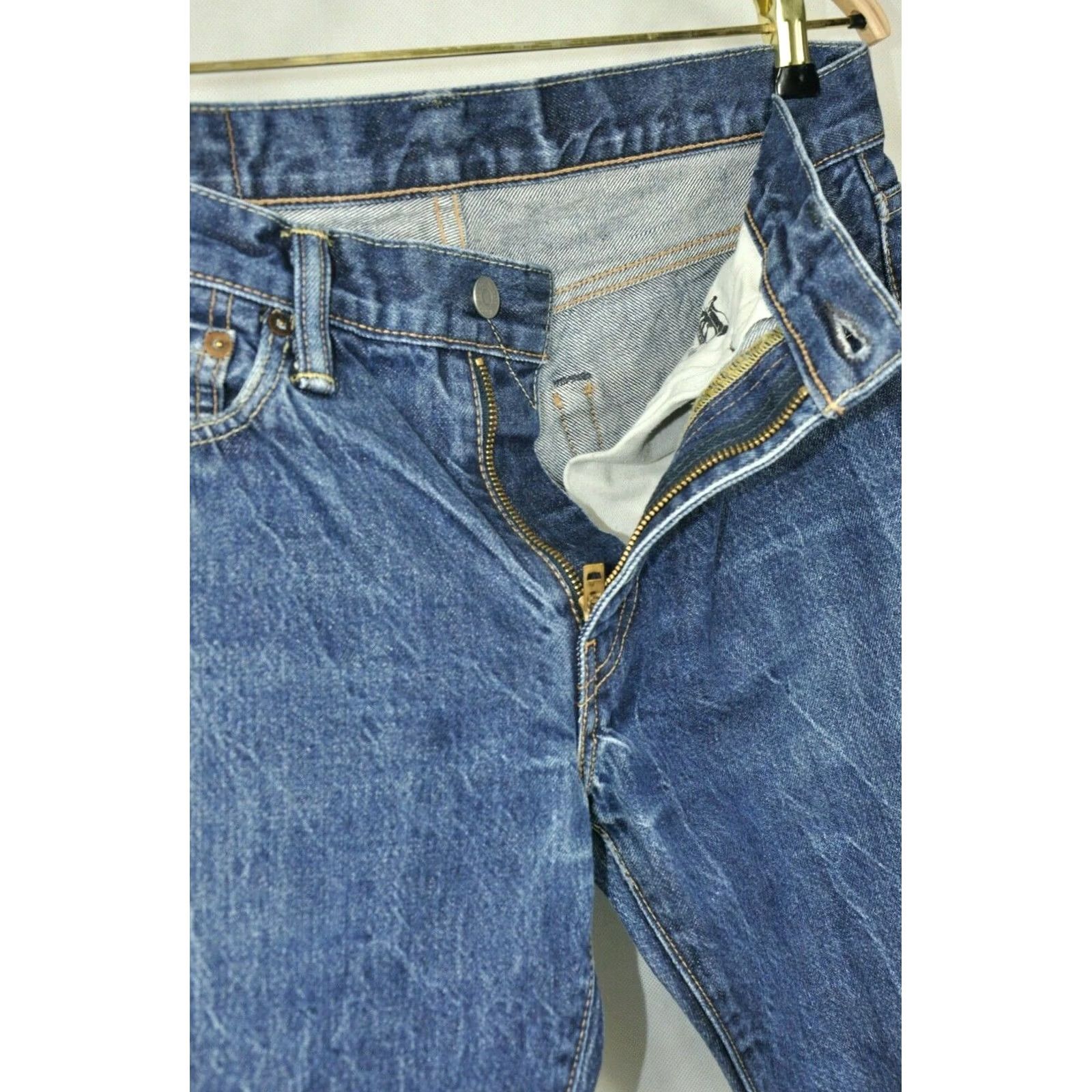 Levi's Levi's 511 Selvedge Jeans Men W33 L32 Straight Classic Blue Cotton 511 Selvedge Jeans Mens Regular Waist 33 Inseam 32 Vintage No Size US 33 - 4 Thumbnail