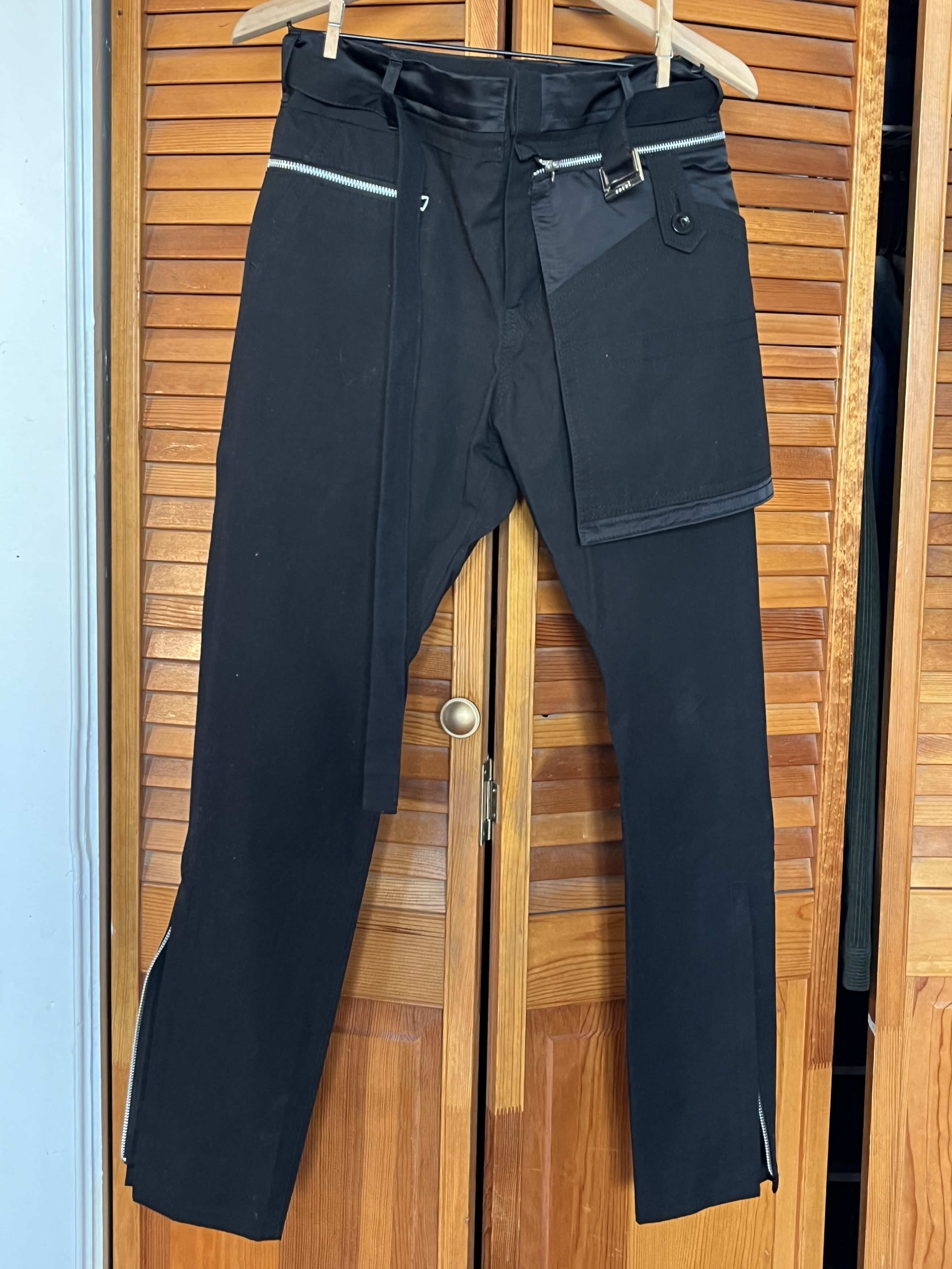 Sacai belted pants