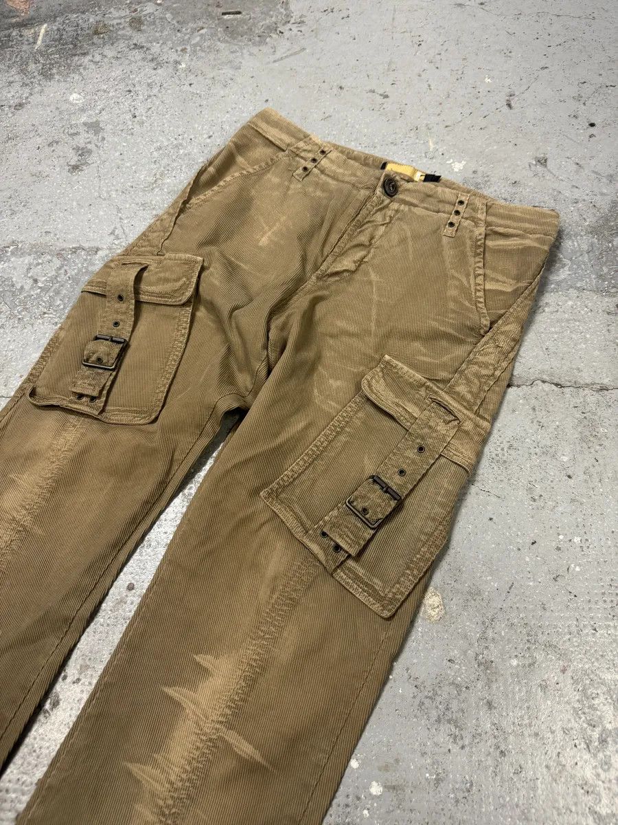 Just Cavalli AW2005 Cavalli Cargo Multi Pockets Buckle Beige Pants Size US 32 / EU 48 - 9 Thumbnail