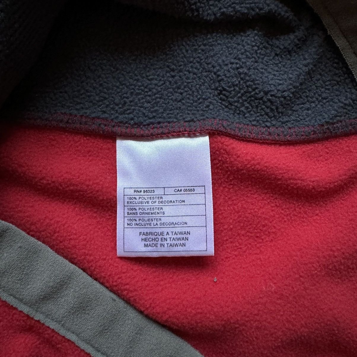 Nike ACG × Vintage Vintage Nike ACG Fleece Vest Red Large Gorpcore Y2K 90s Size US L / EU 52-54 / 3 - 6 Thumbnail