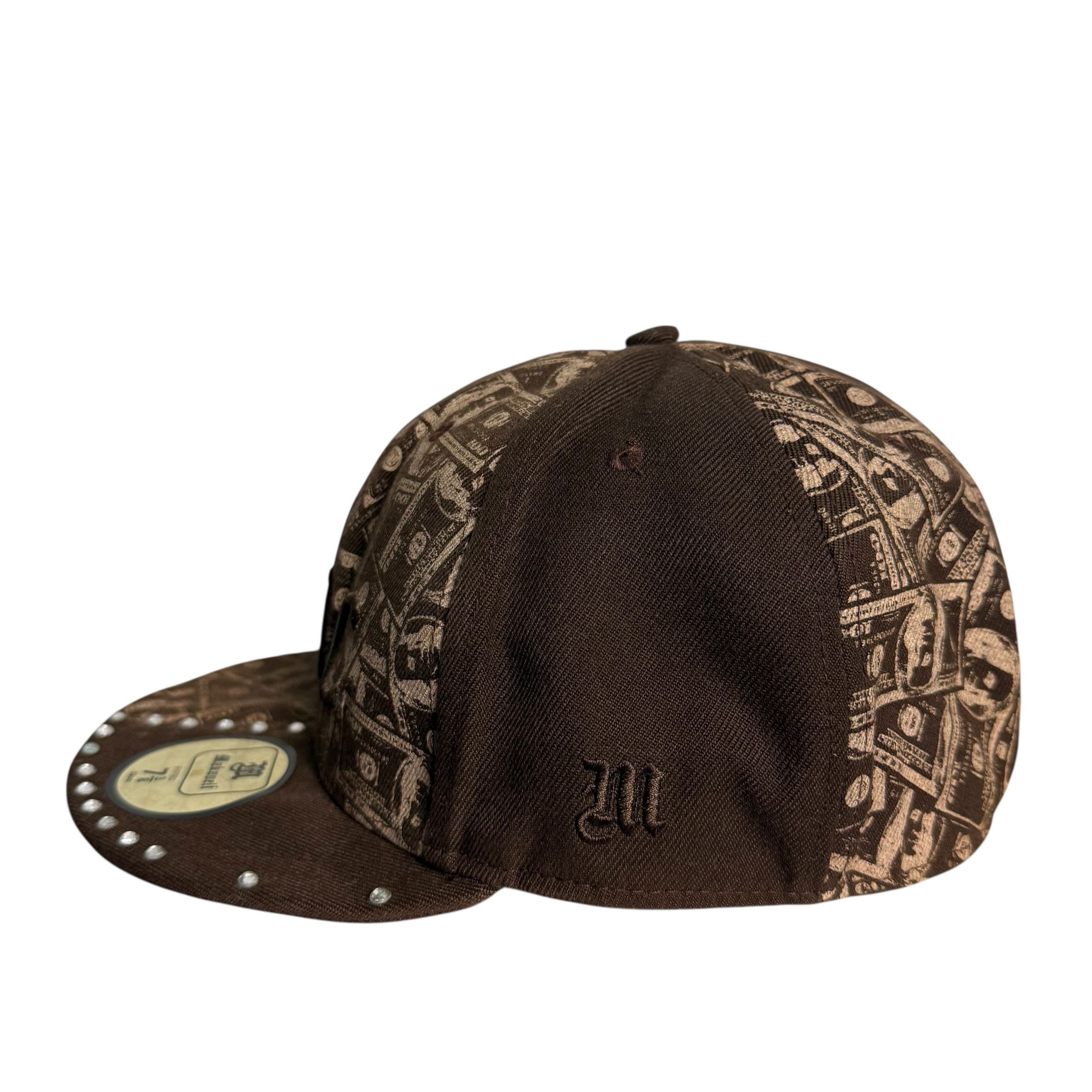 Makaveli 🔥RARE🔥Vintage Makaveli Tupac Shakur Swarovski Fitted Cap Size ONE SIZE - 7 Thumbnail