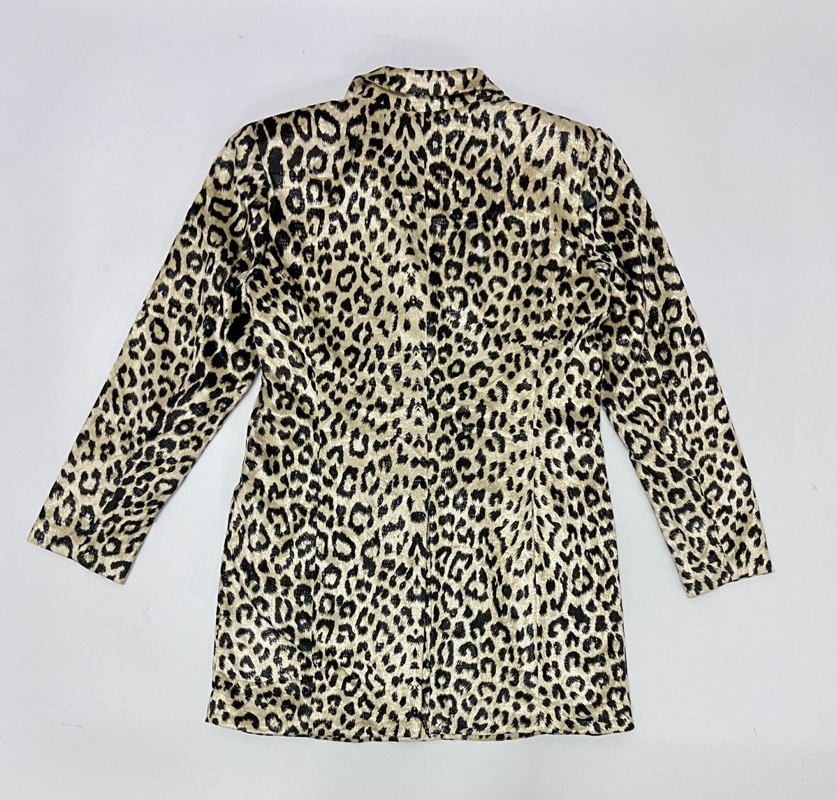 Japanese Brand MADAME NICOLE BY MITSUHIRO MATSUDA FAUX FUR TRENCH COAT Size ONE SIZE - 2 Thumbnail