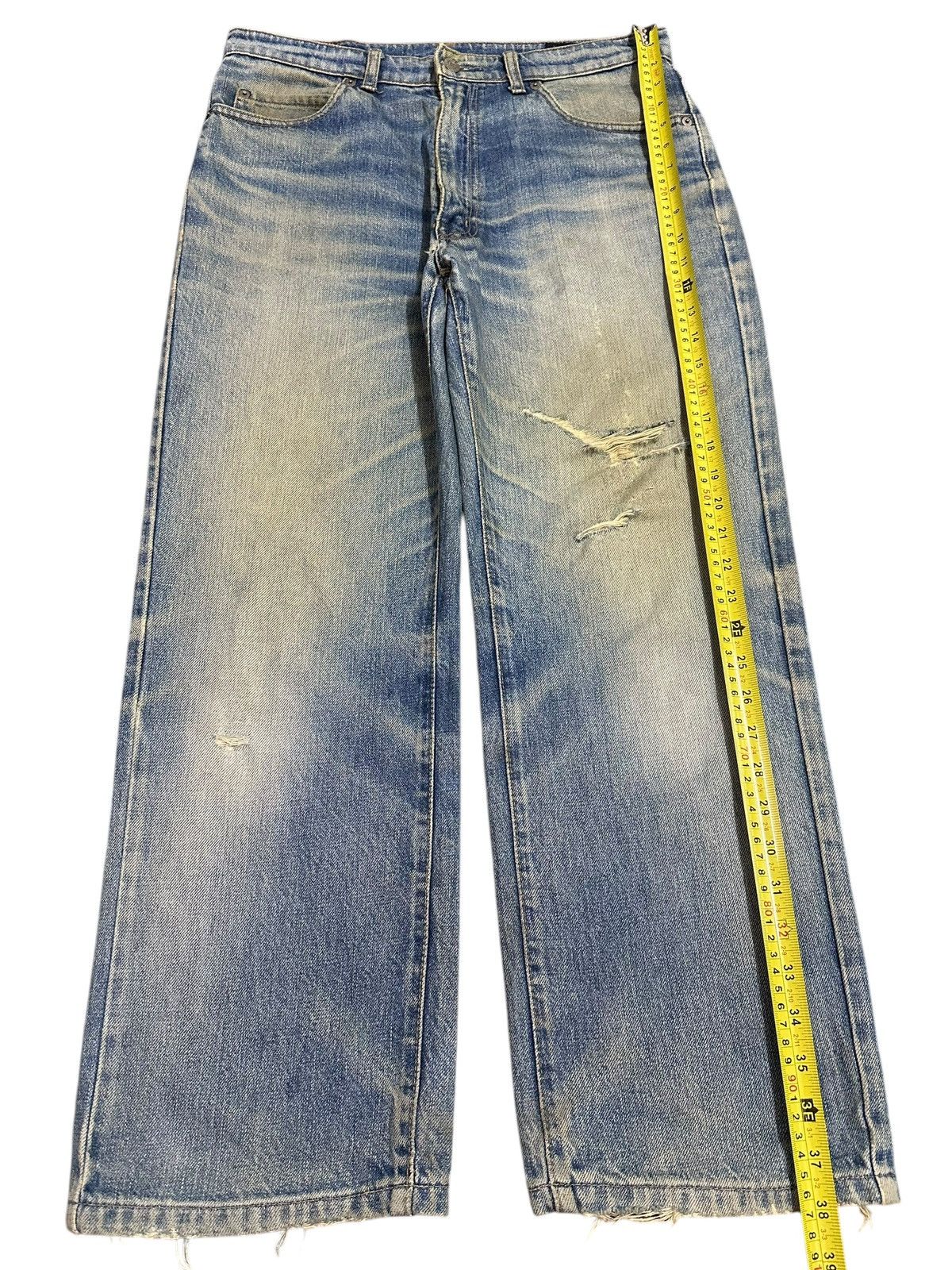 Big John Vintage Big John Mud Wash Distressed Baggy Jeans Size US 32 / EU 48 - 13 Thumbnail