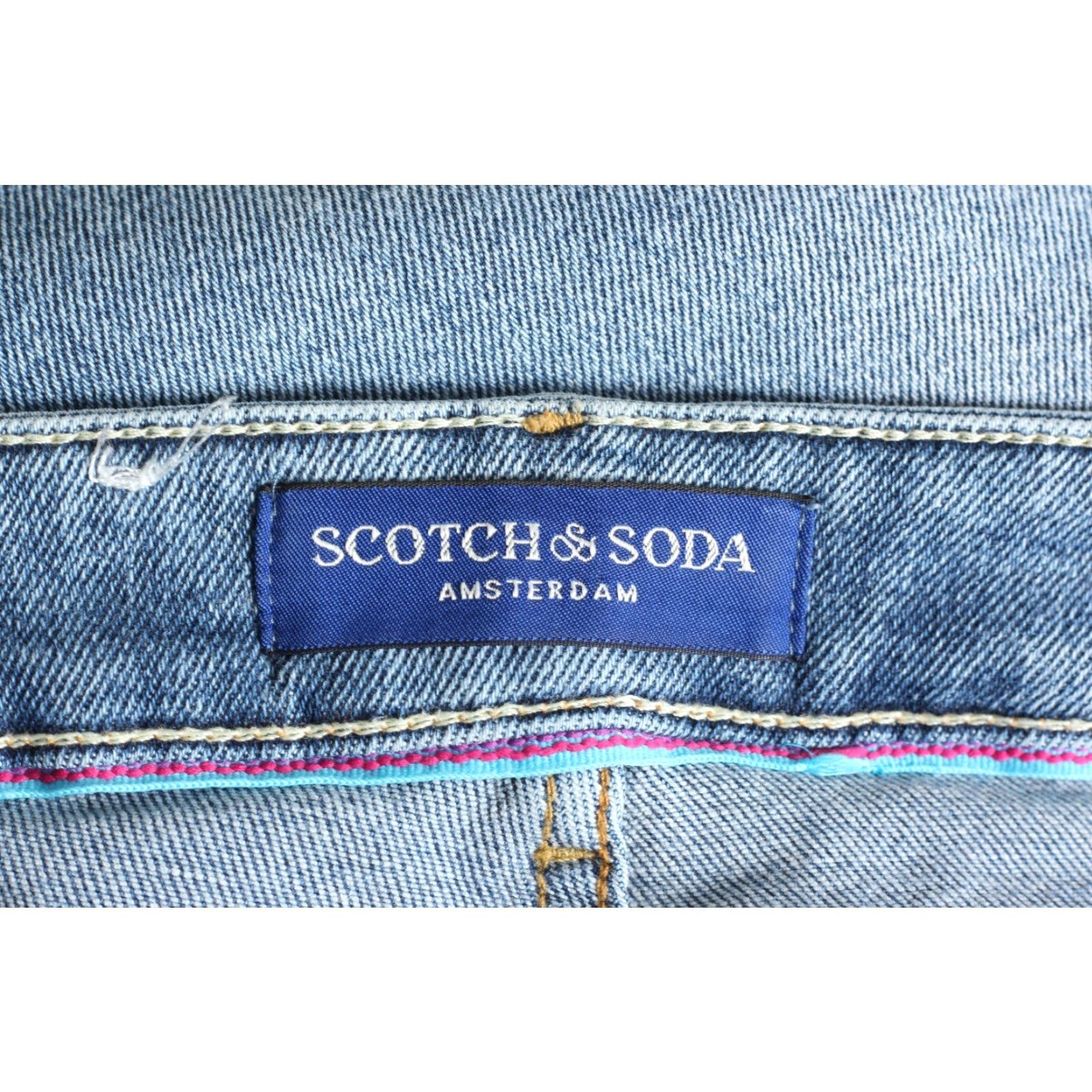 Scotch & Soda VINTAGE SCOTCH & SODA SKIM Skinny Fit Stretch Jeans Men W34 L32 DZ6326 Size US 34 / EU 50 - 6 Thumbnail