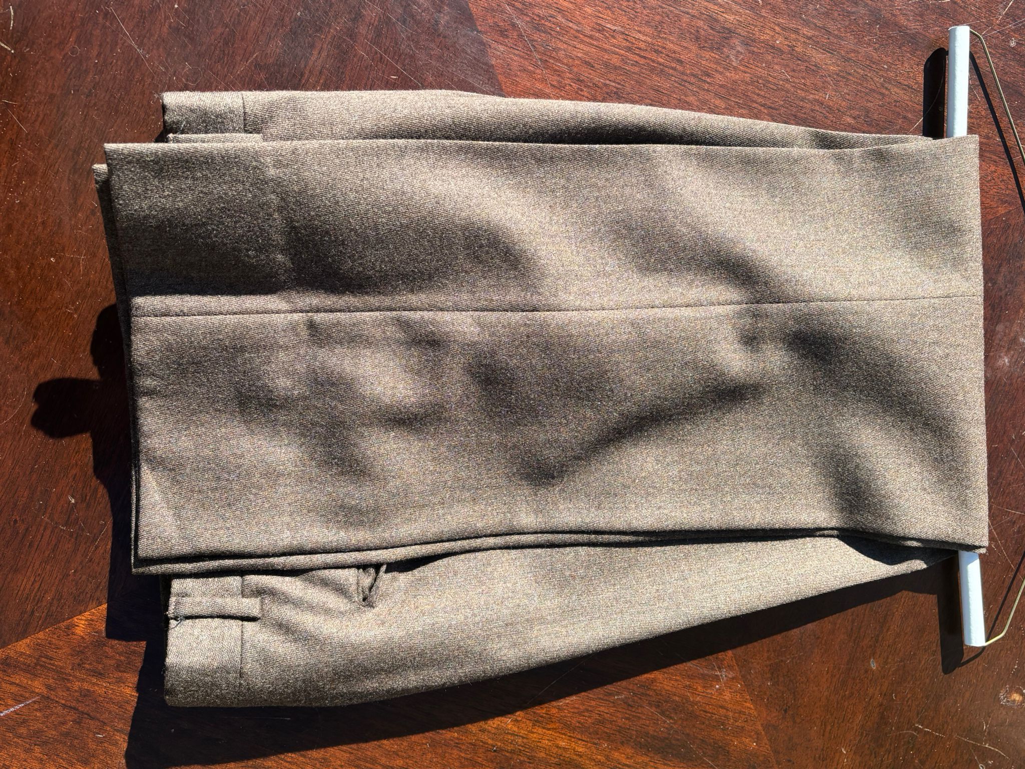 Vintage Wool Pants Size US 34 / EU 50 - 3 Thumbnail