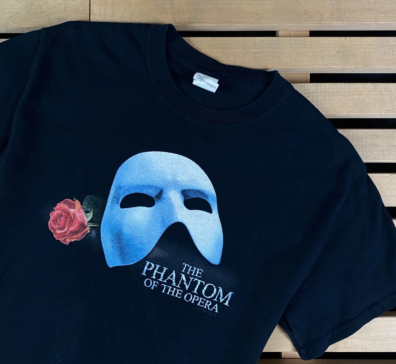 Vintage Mens Vintage T-Shirt The Phantom Of The Opera SIze S Size US S / EU 44-46 / 1 - 2 Thumbnail