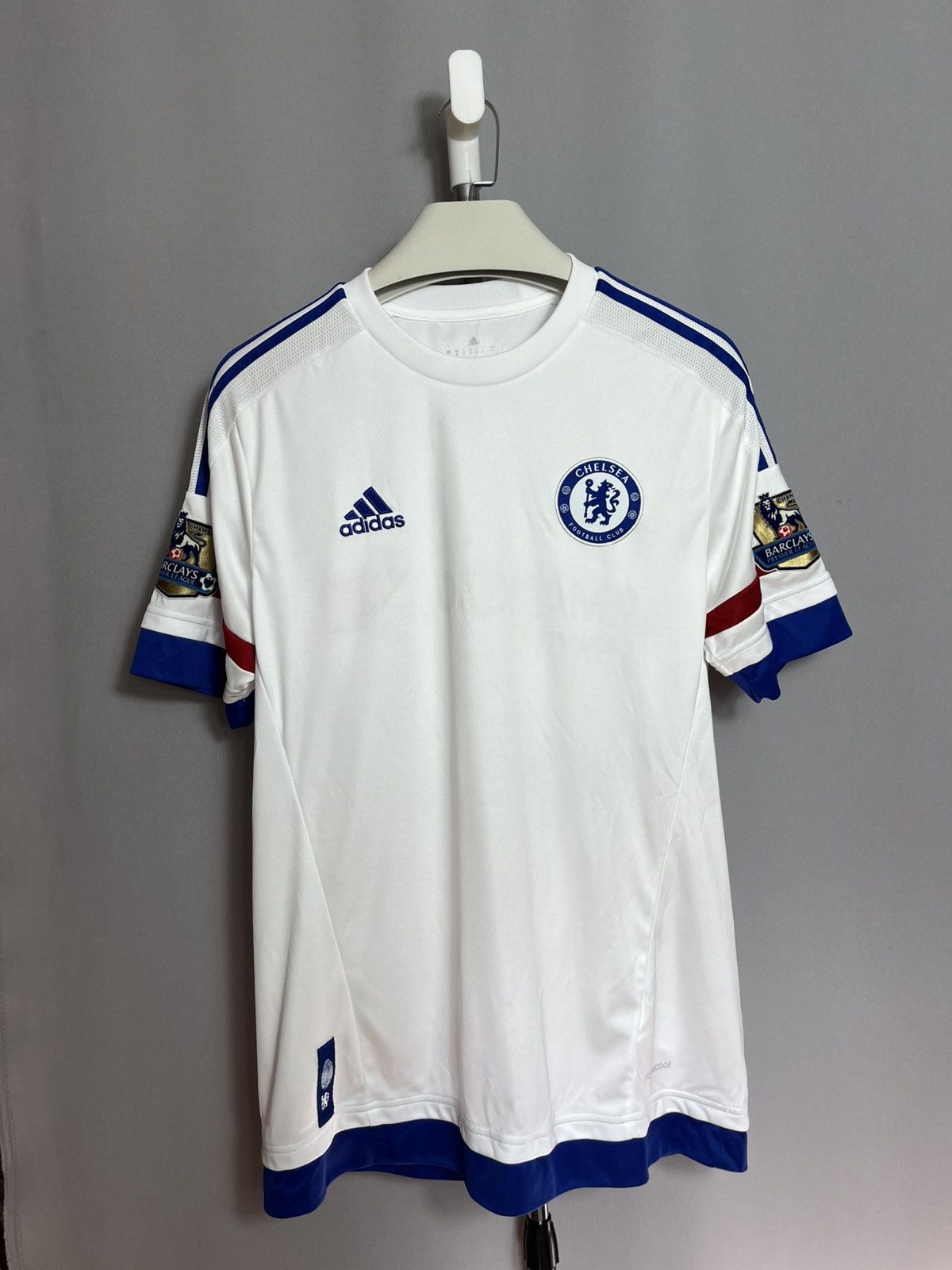 Adidas Chelsea Away Football Shirt 2015 2016 Adidas Barclays Size US M / EU 48-50 / 2 - 1 Thumbnail