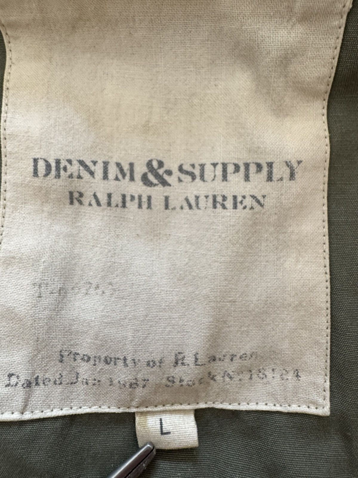 Denim & Supply Ralph Lauren Vintage Ralph Lauren Military Jacket Size US L / EU 52-54 / 3 - 7 Thumbnail