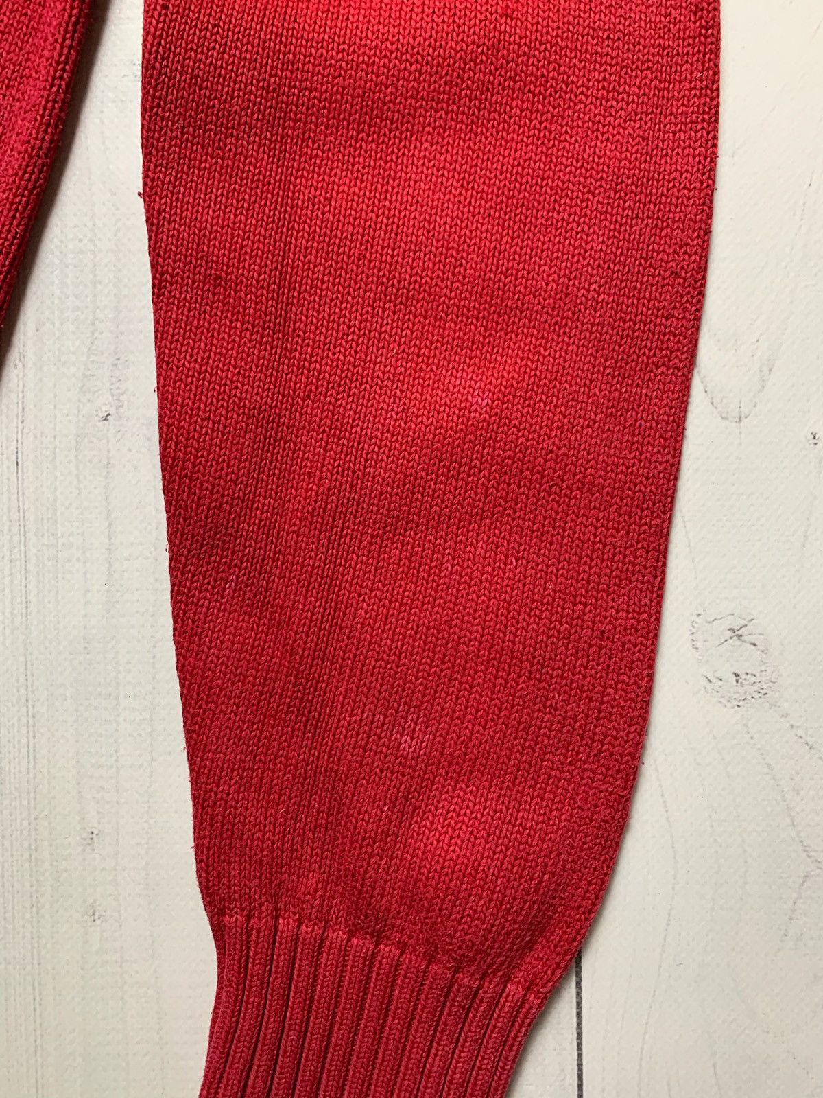 Polo Ralph Lauren × Vintage Vintage Polo Ralph Lauren sweater red knitted size L logo Size US L / EU 52-54 / 3 - 11 Thumbnail