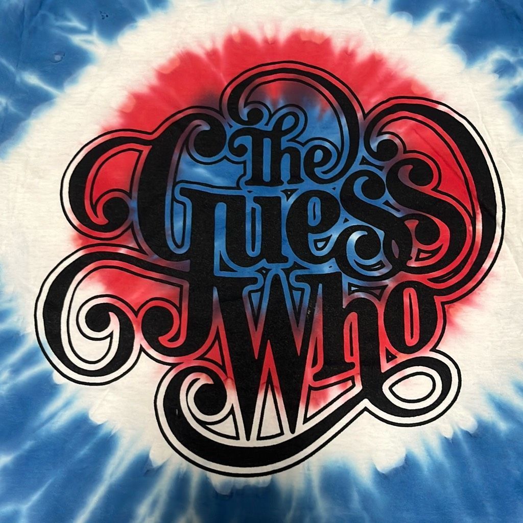 Other The Guess Who Classic Logo Tshirt Size Small Red Blue Tie Dy Size US S / EU 44-46 / 1 - 3 Thumbnail