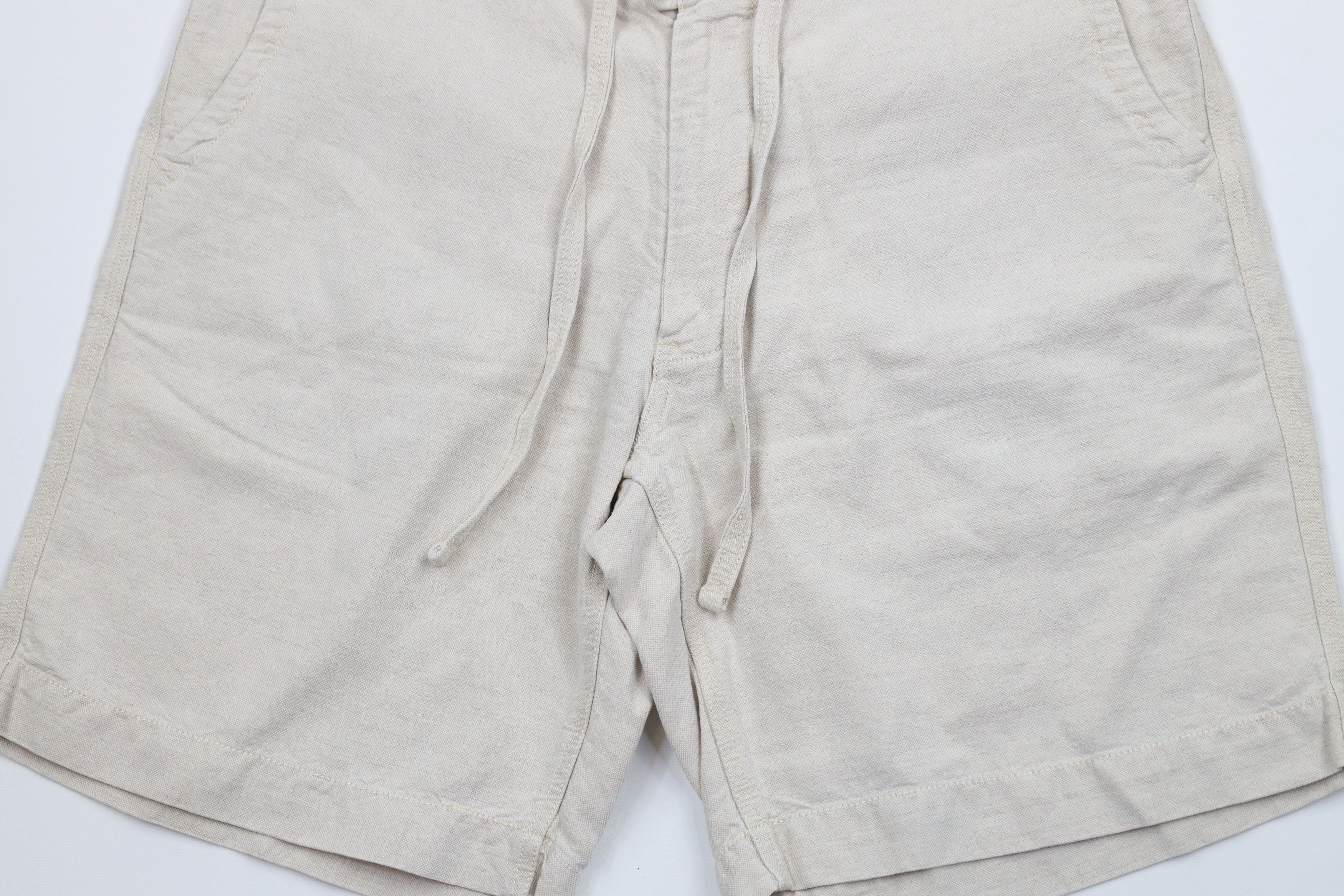 Gap Vintage Y2K Gap Above Knee Linen Blend Harem Shorts Beige Size US 34 / EU 50 - 3 Thumbnail