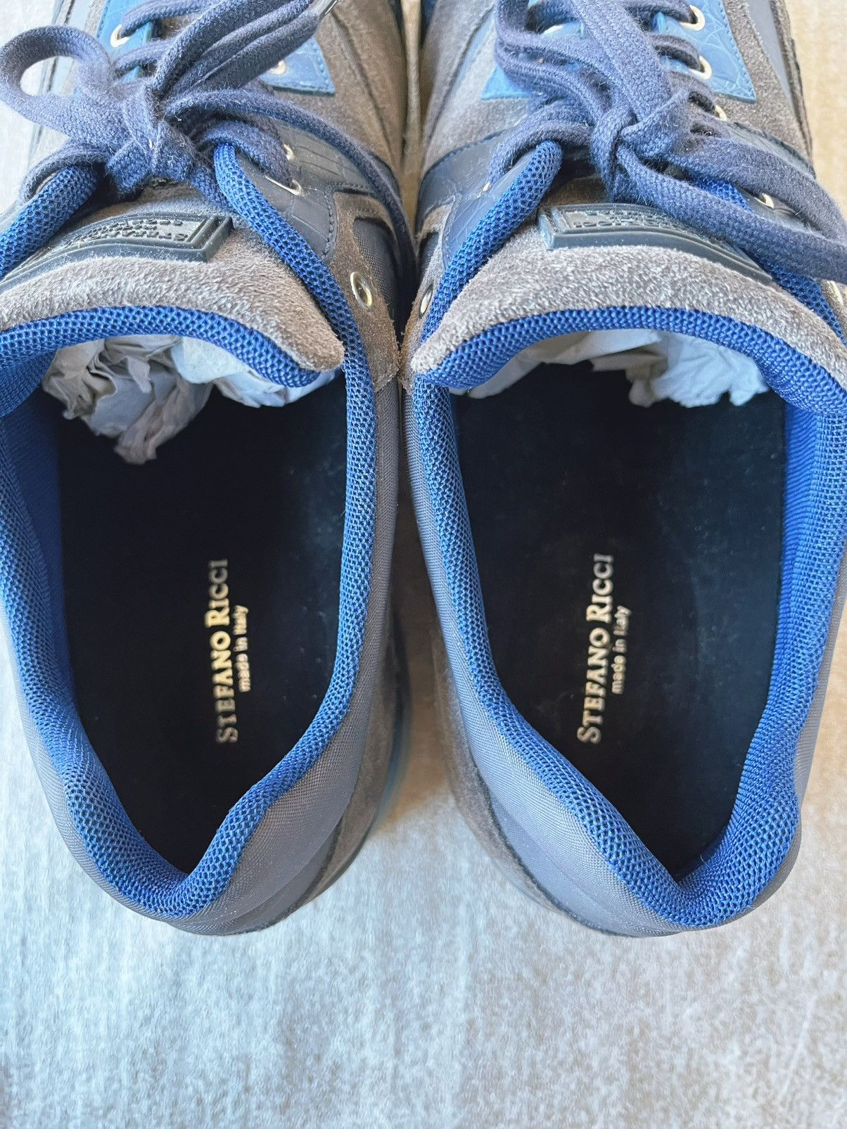 Stefano Ricci Made from limited edition crocodile skin Size US 10.5 / EU 43-44 - 4 Thumbnail