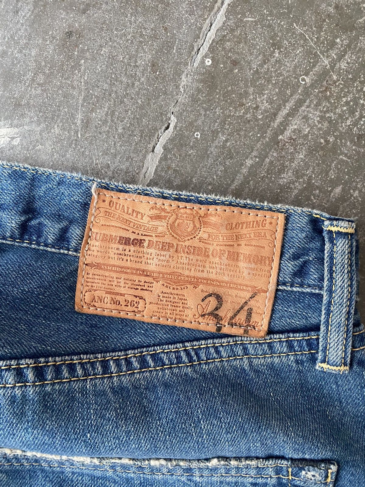 ANACHRONORM Anachronorm Patchwork Jeans Kapital RRL Visvim Boro Needles Size US 34 / EU 50 - 8 Thumbnail